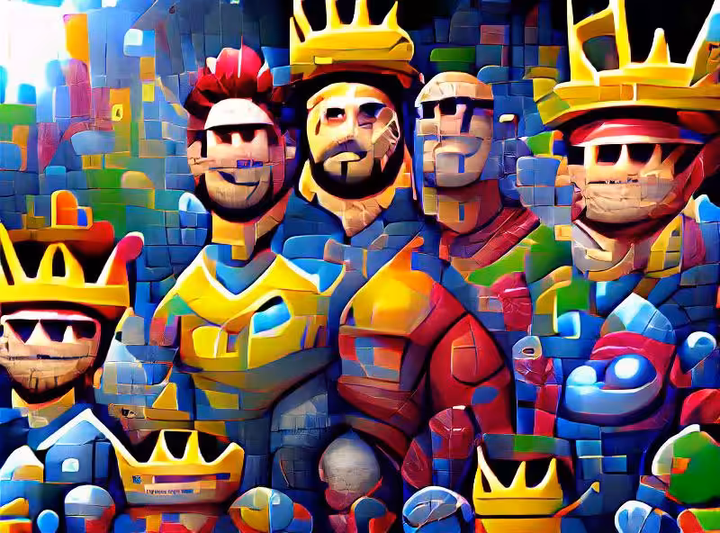 Abraham's First Works: Pixel kings