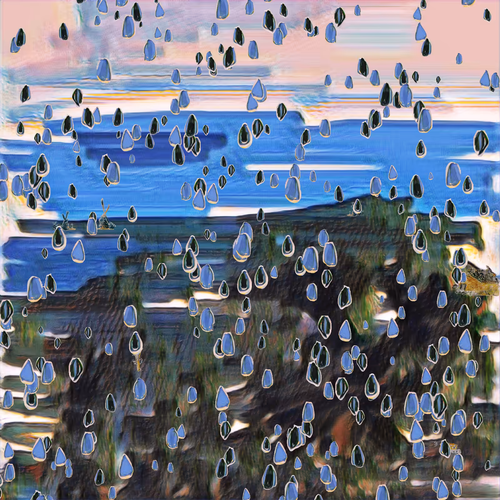 Painted Rain #9