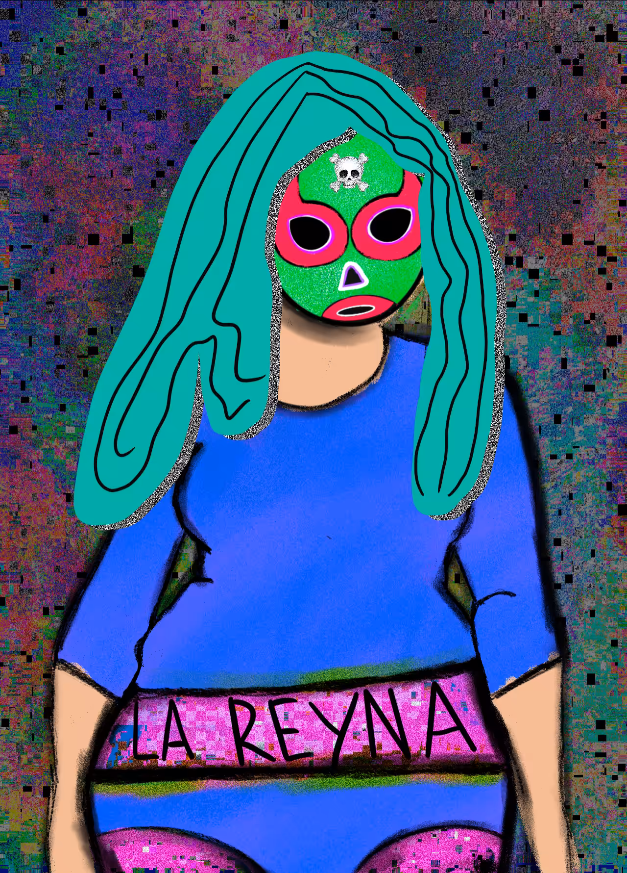 NFT luchadora #12