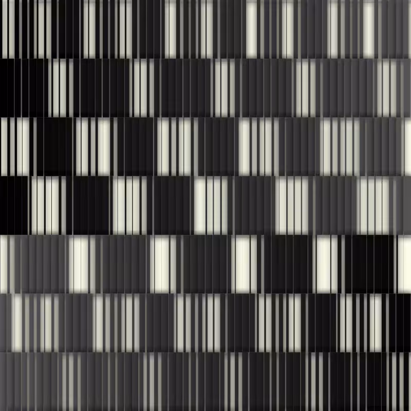 Generative Barcode Helmholtz Illusion #25