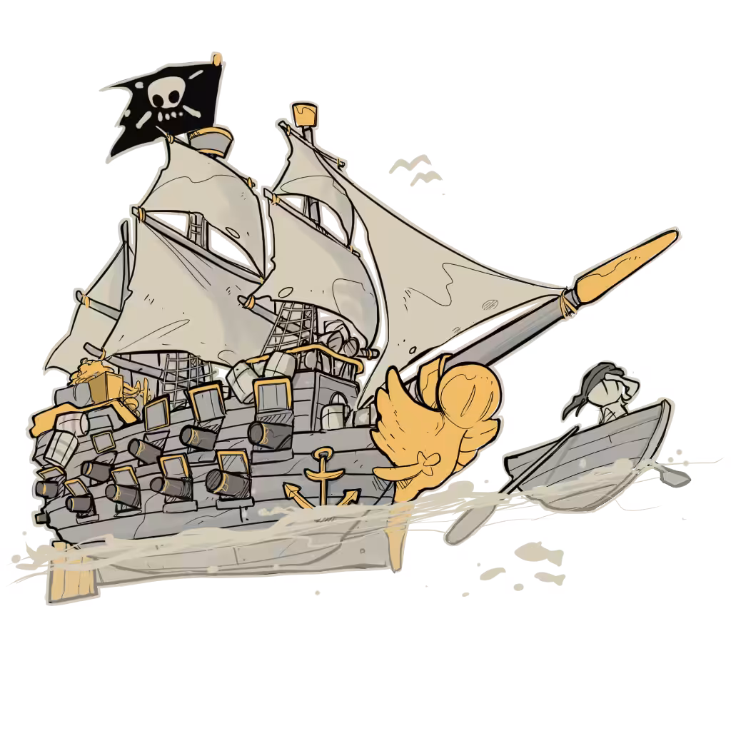 TIER 4 PIRATE SHIP | TEZOSPIRATES BOOTY #14