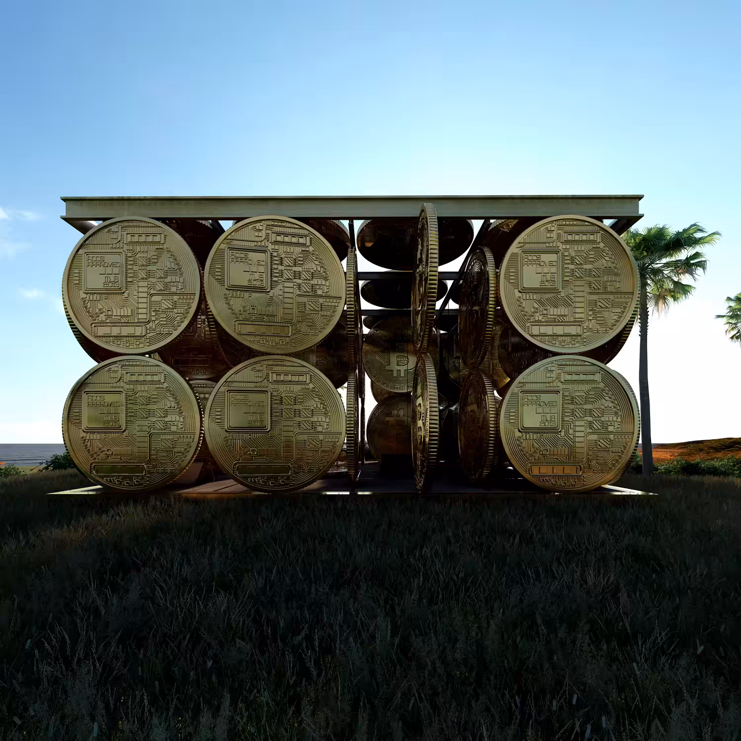 House Bitcoins The Entrance