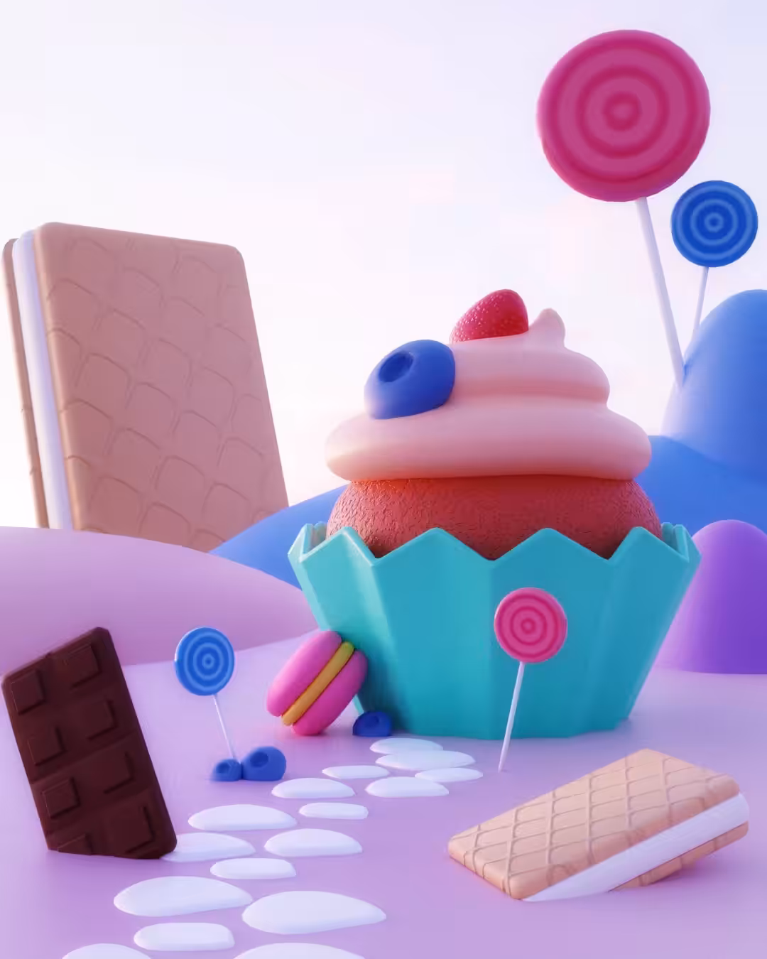 Candy burst