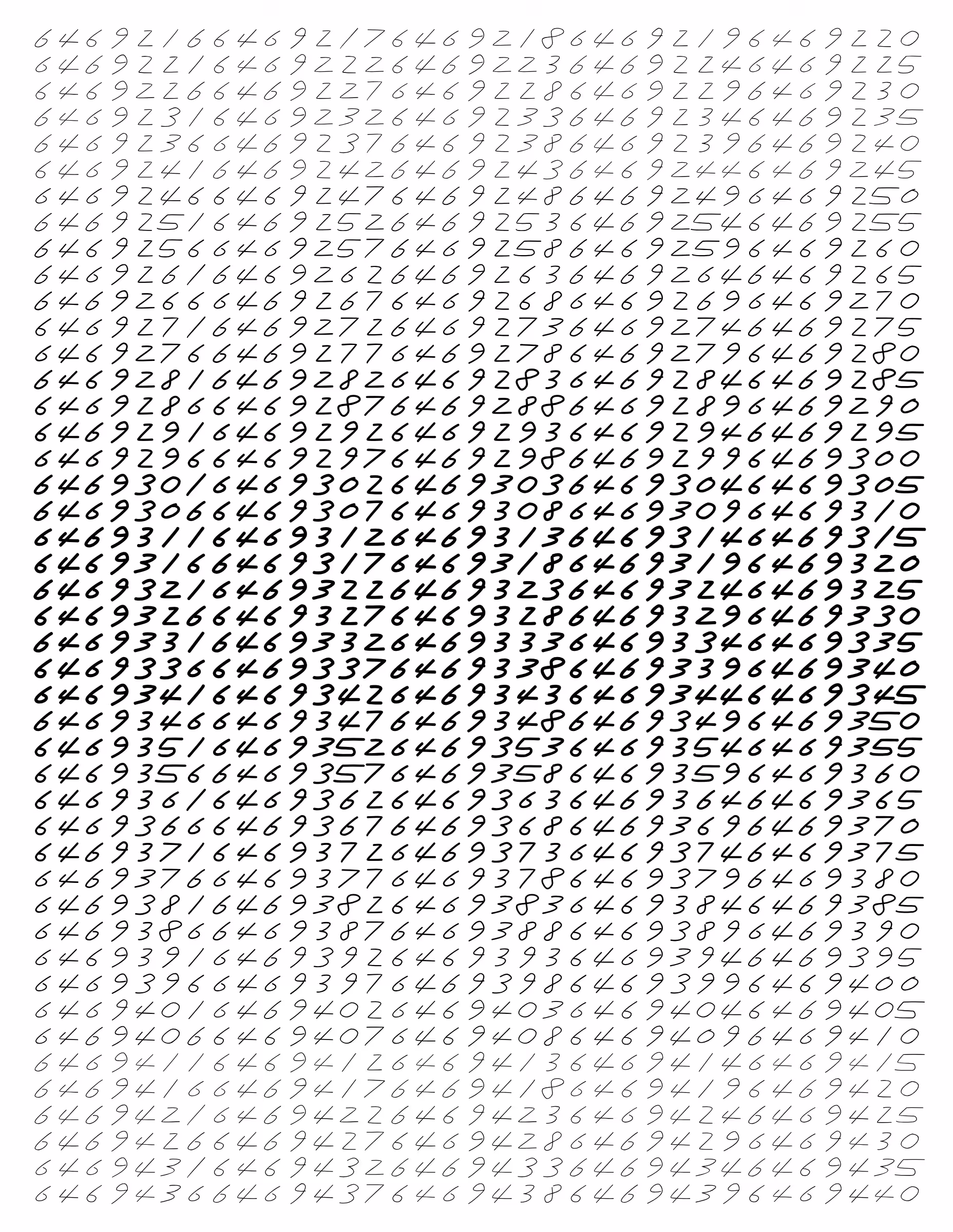 Endless (5,607,250 to Infinity) #2968