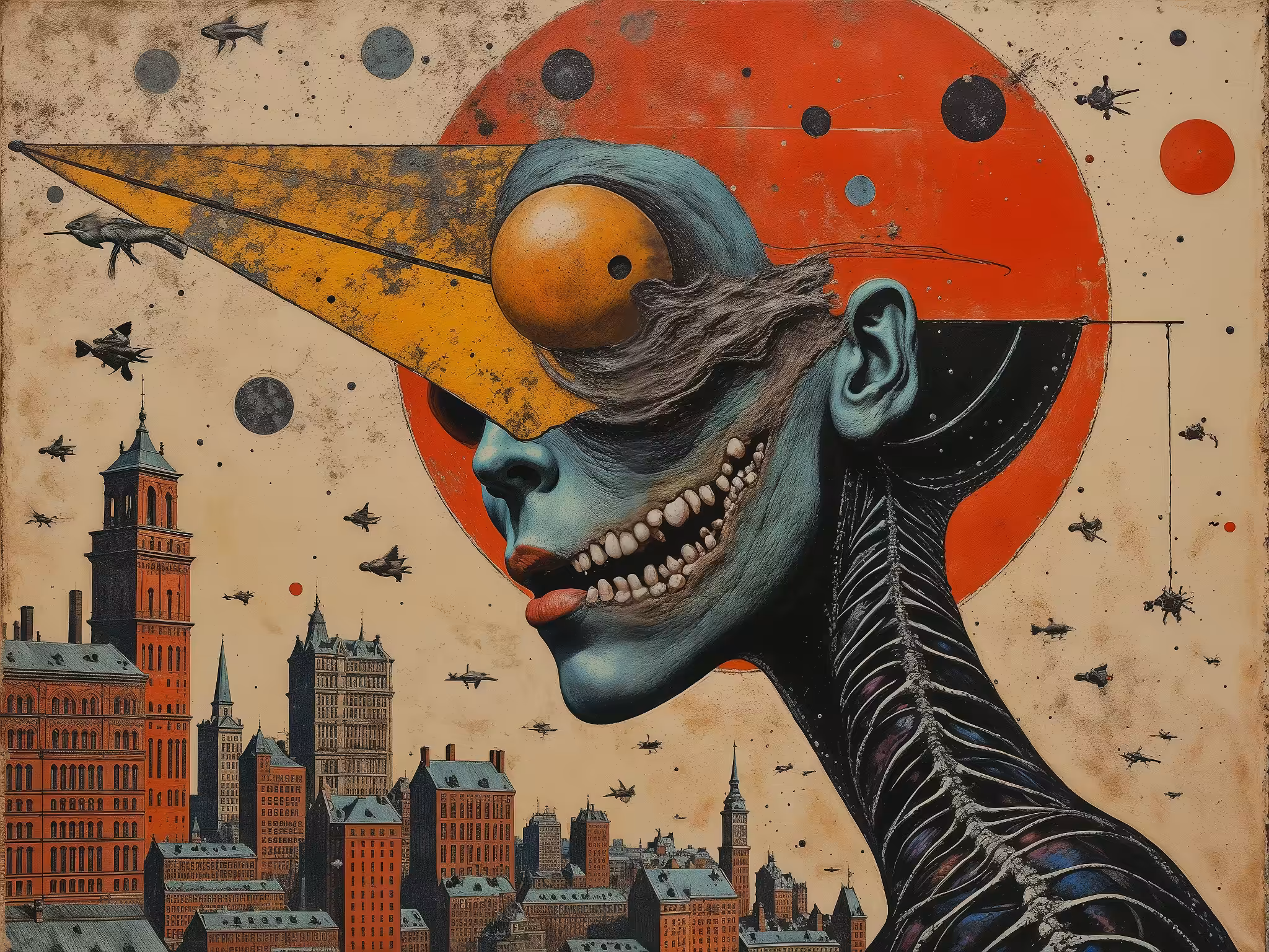 "conehead"