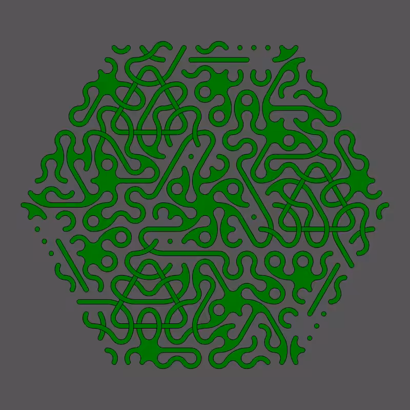 Threefold Symmetry - Dark Variations #88