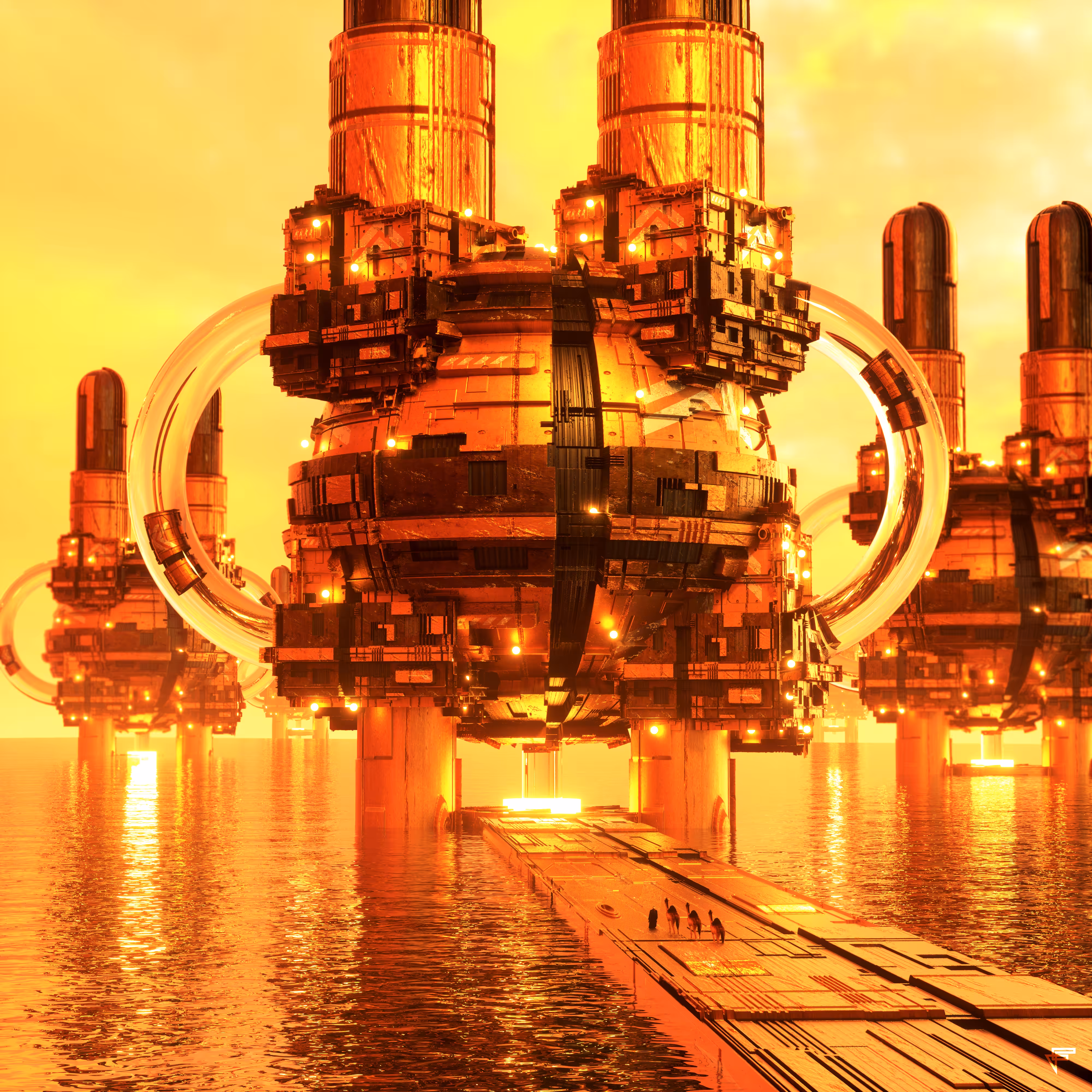 Mechanical islands