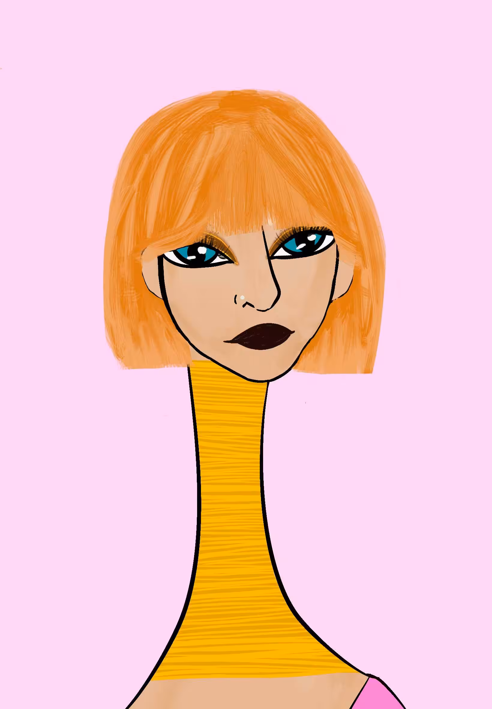 Long Neckie Ladies: Long Neckie Lady #1640