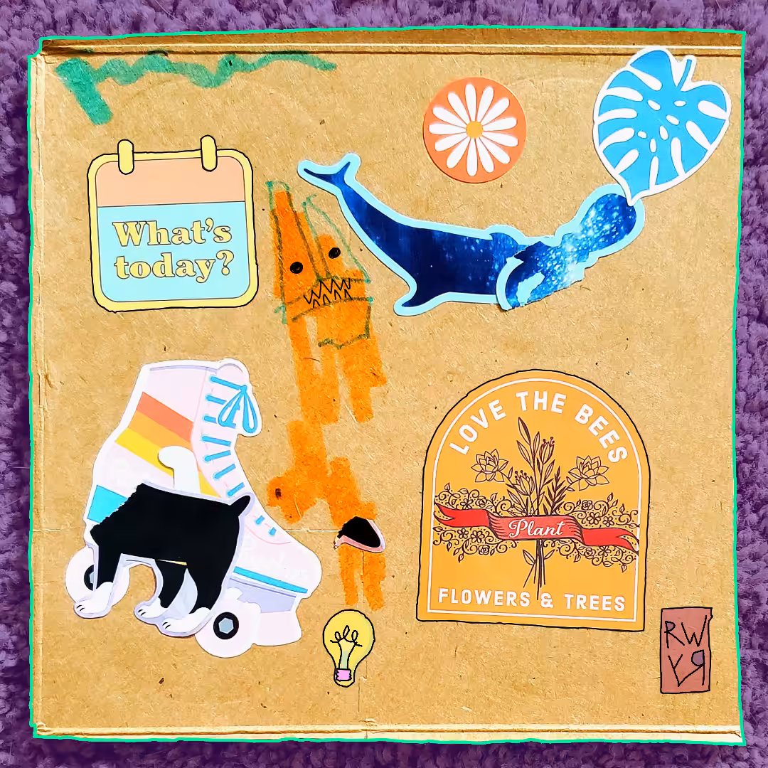 "What's Today?" by RSRW & Richard F. Yates (Holy Fool)