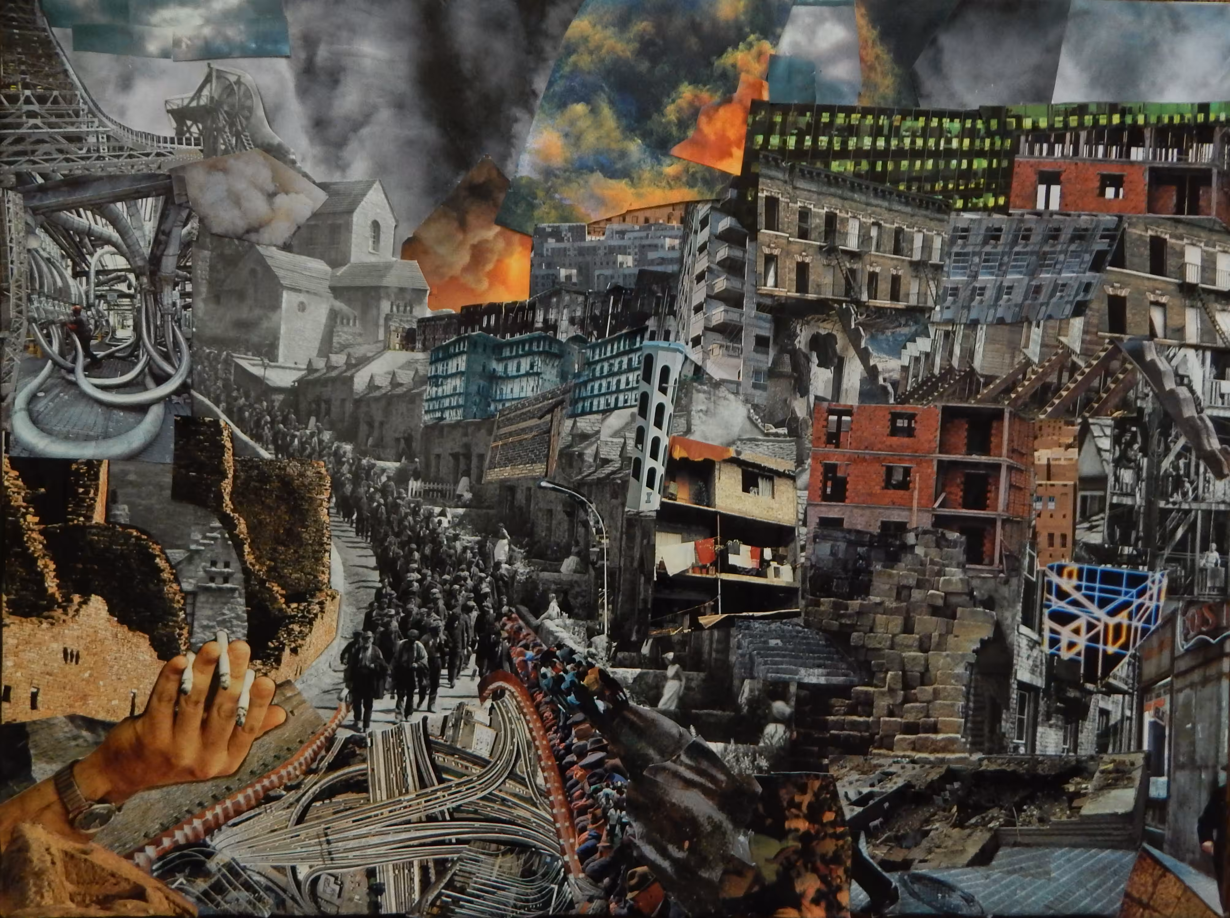 Bleak City (Collage Series)