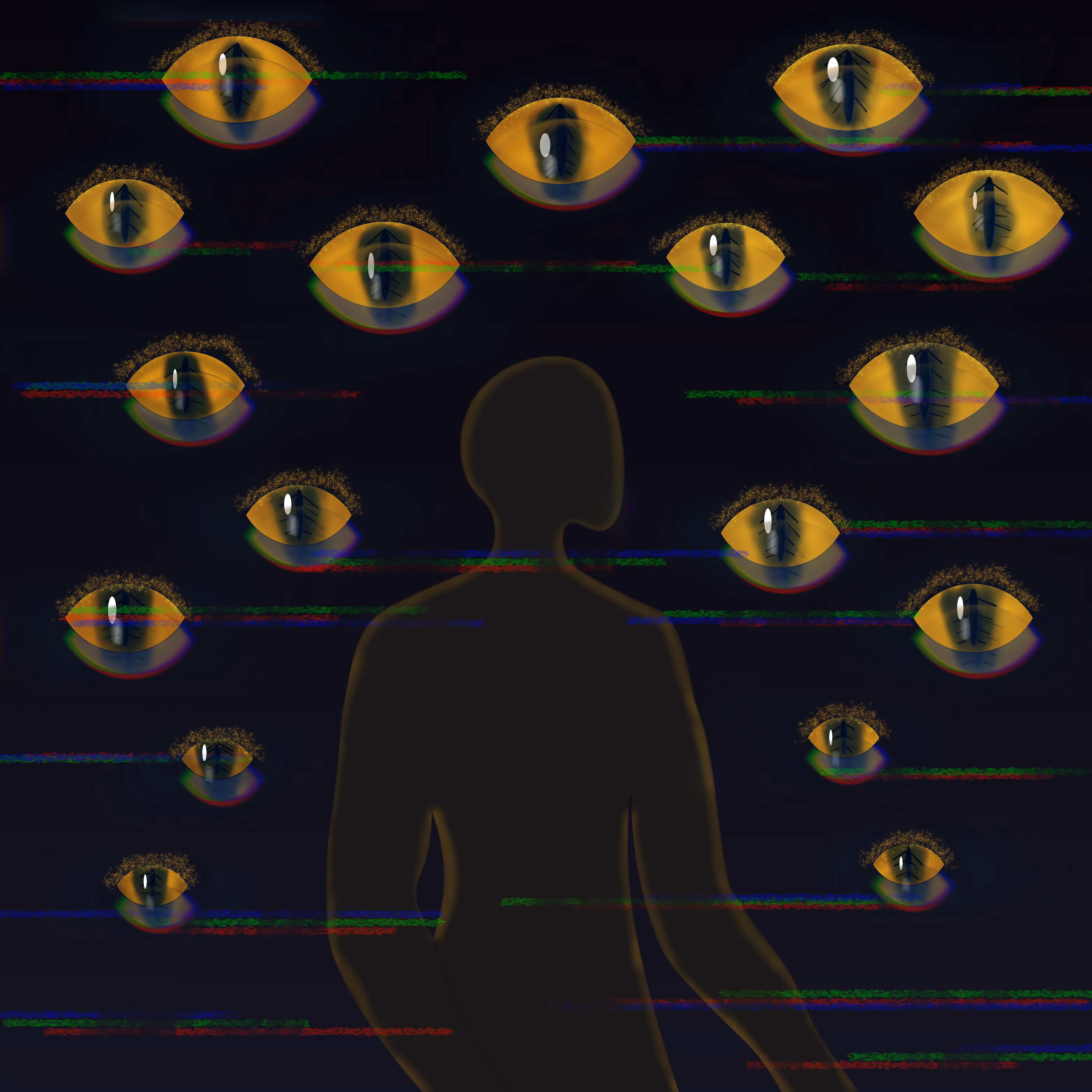 Glitchtober2025: Unstable Gaze