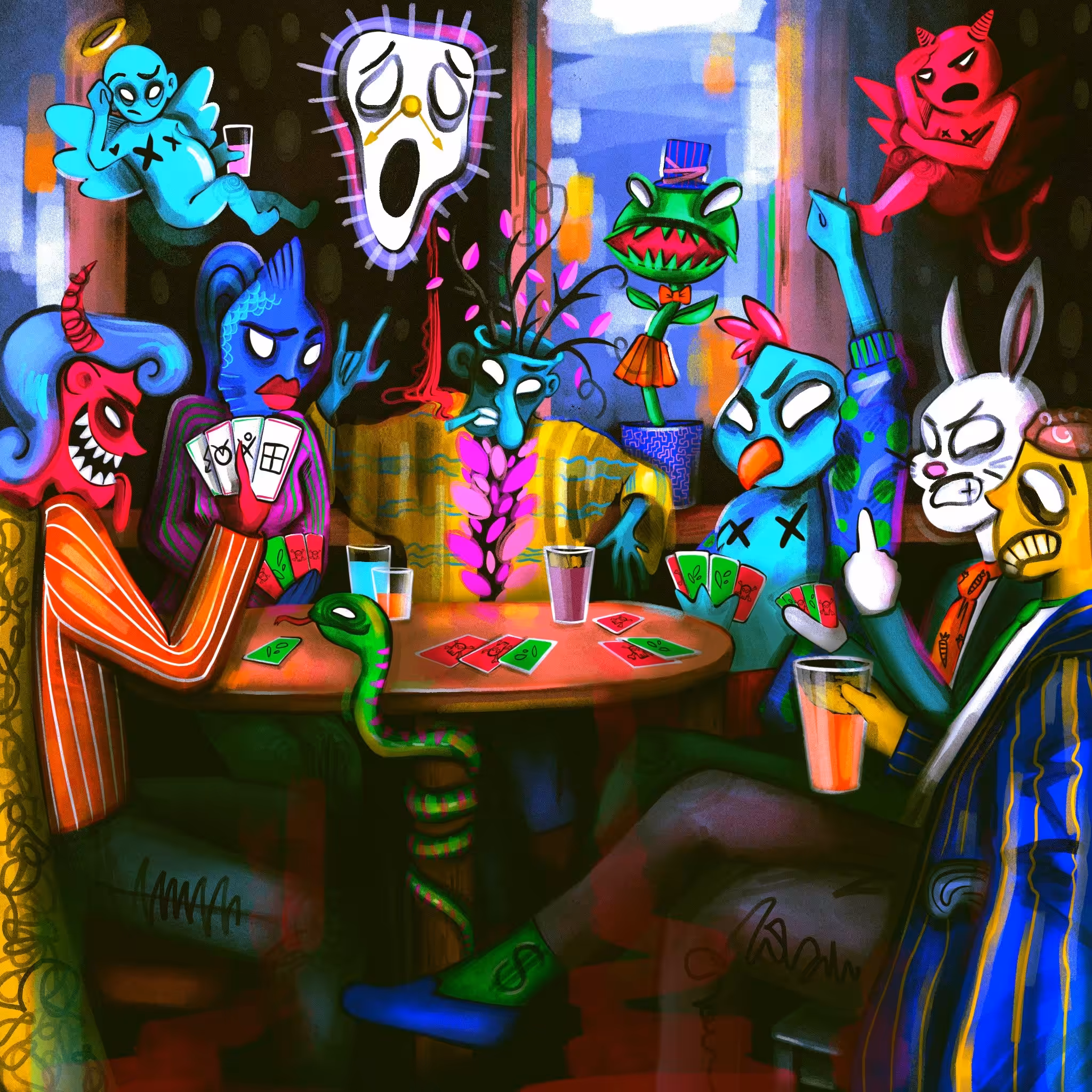Playing Cards with the Devil