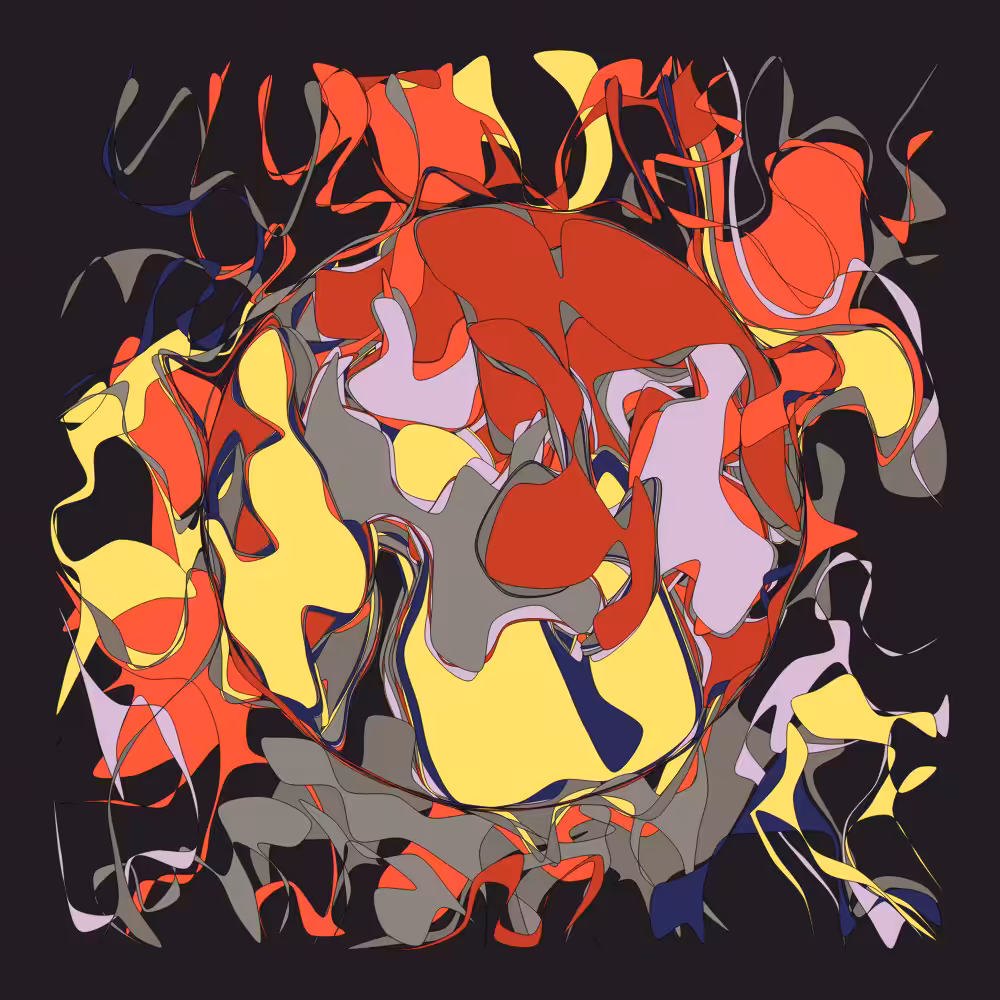 Geometric colorful shapes 3 #103