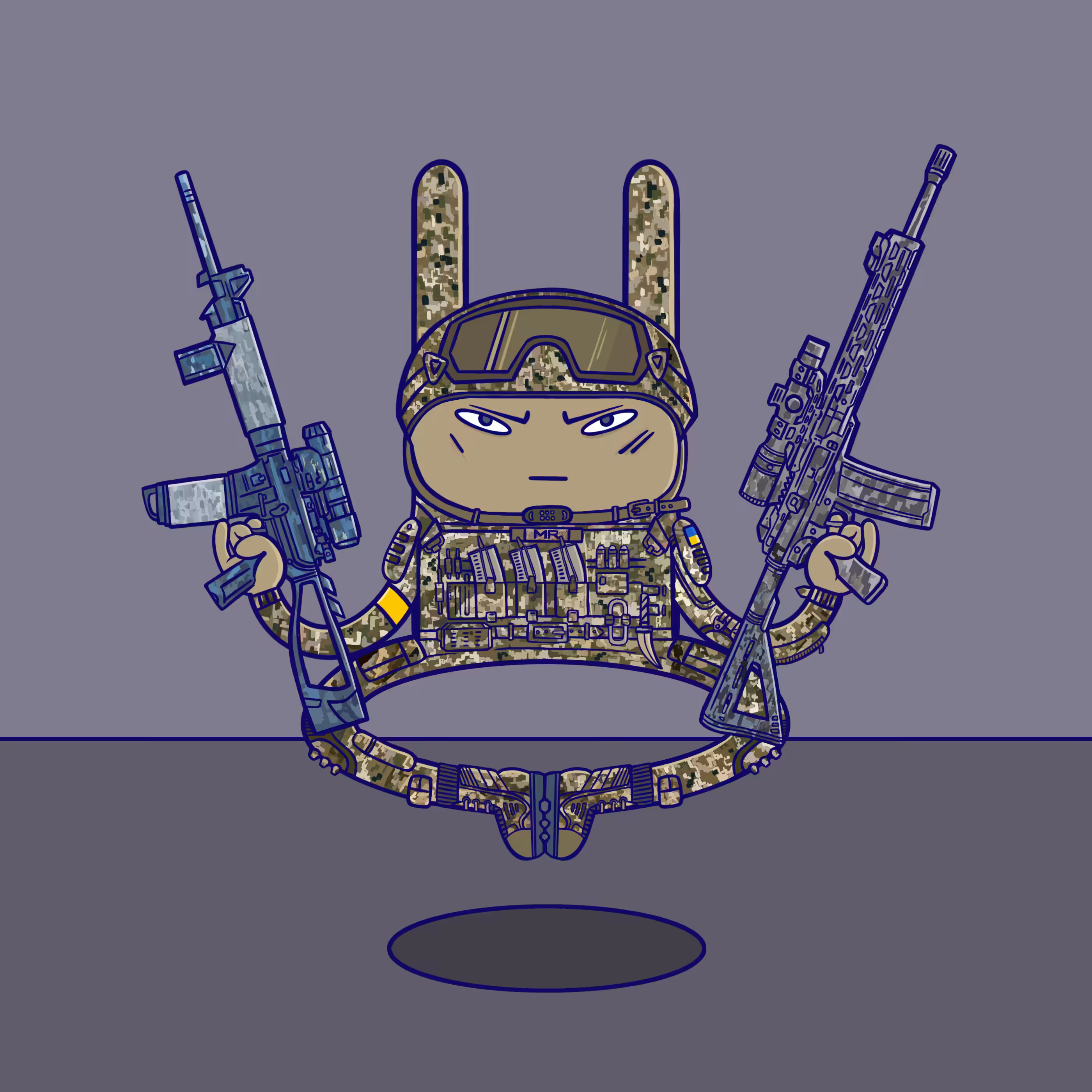 Meditation Rabbit #165