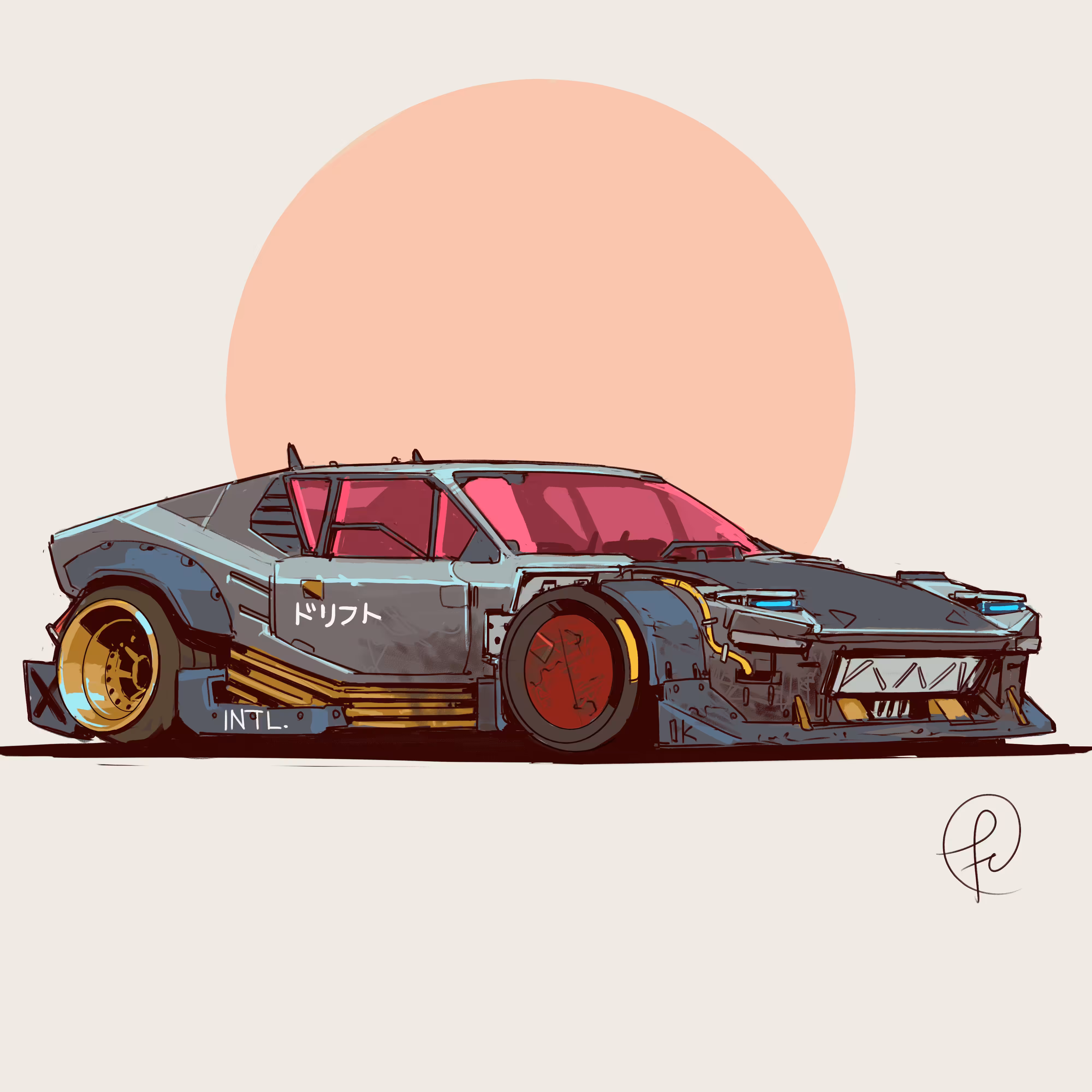 De Tomaso Pantera 2077 Edition 