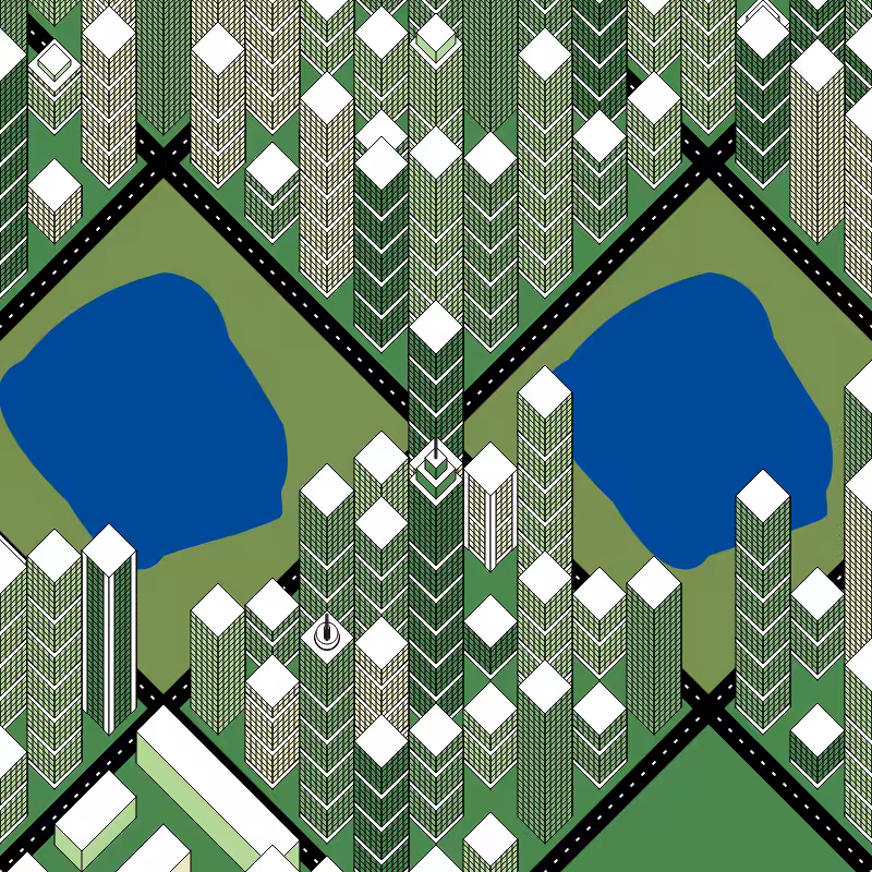 A City from Above #116