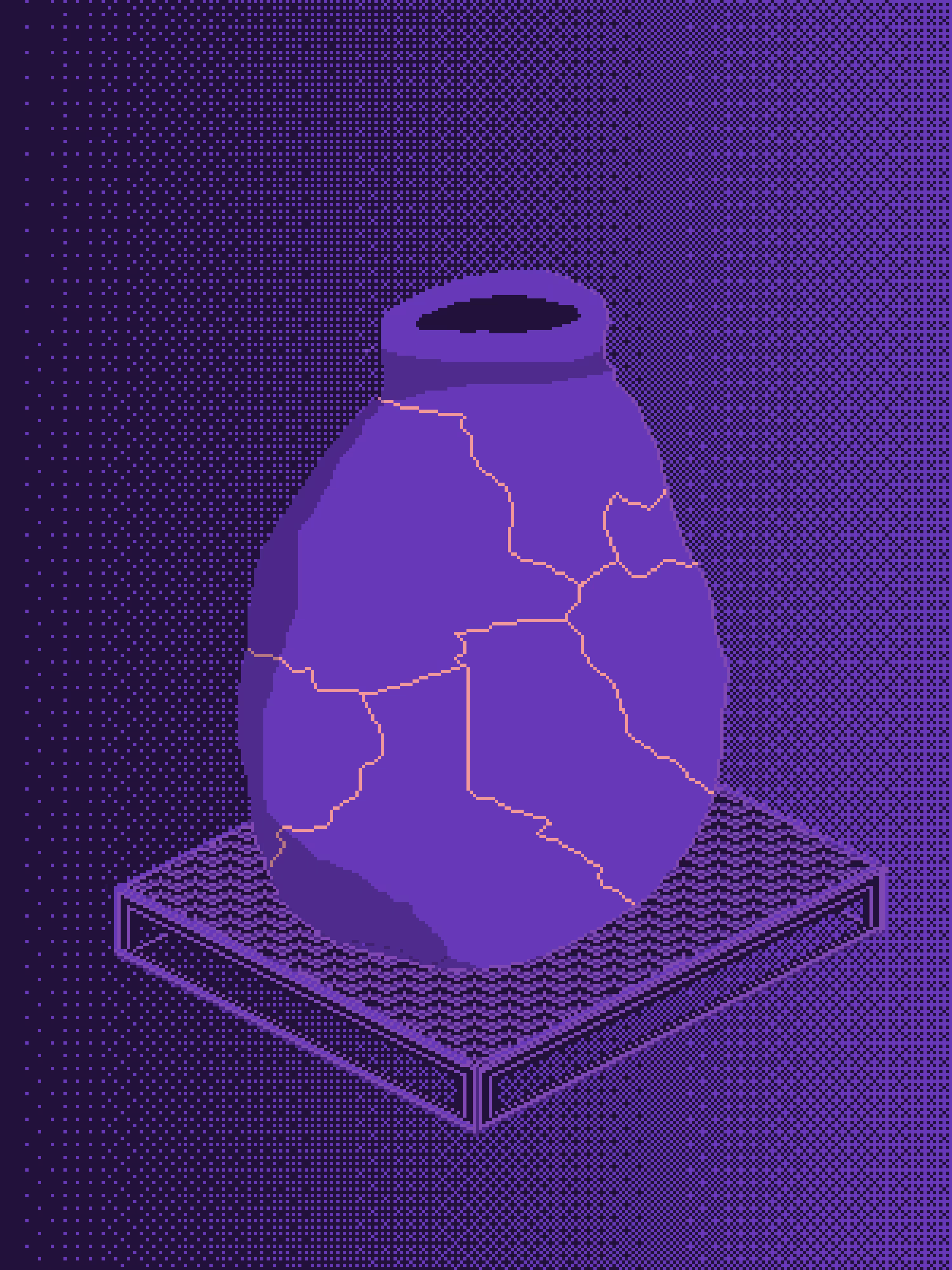 Cerimonial Vase #23 Kintsugi