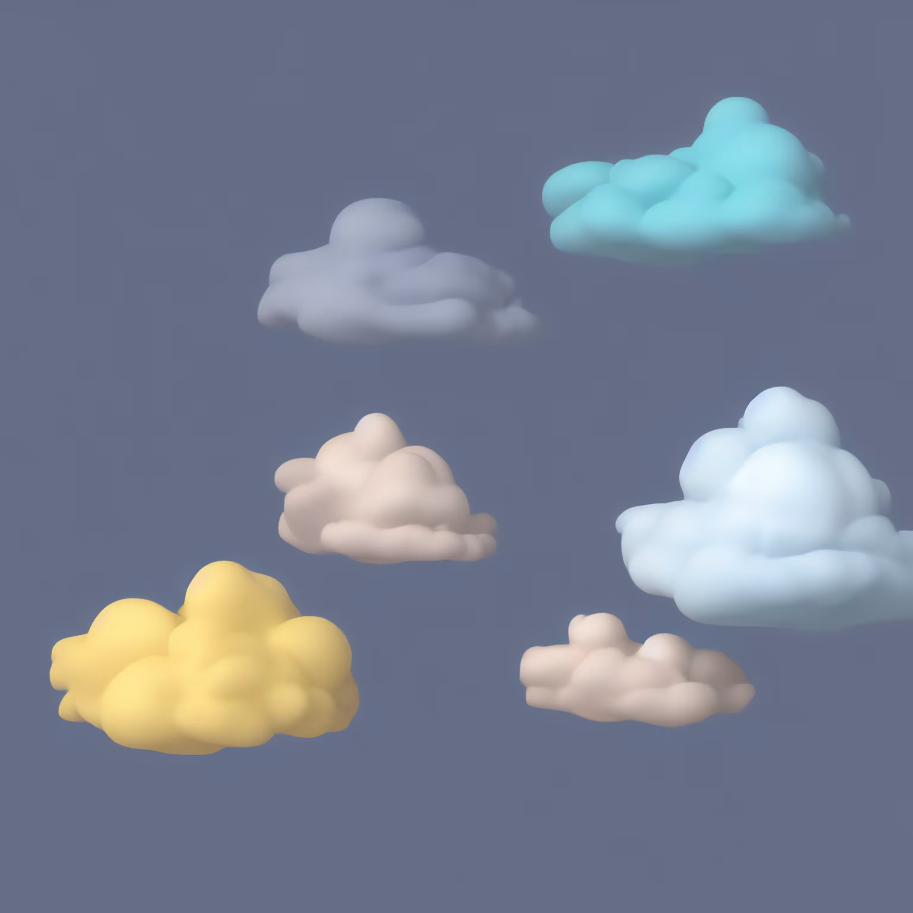 ☁︎ clouds ☁︎ in the square