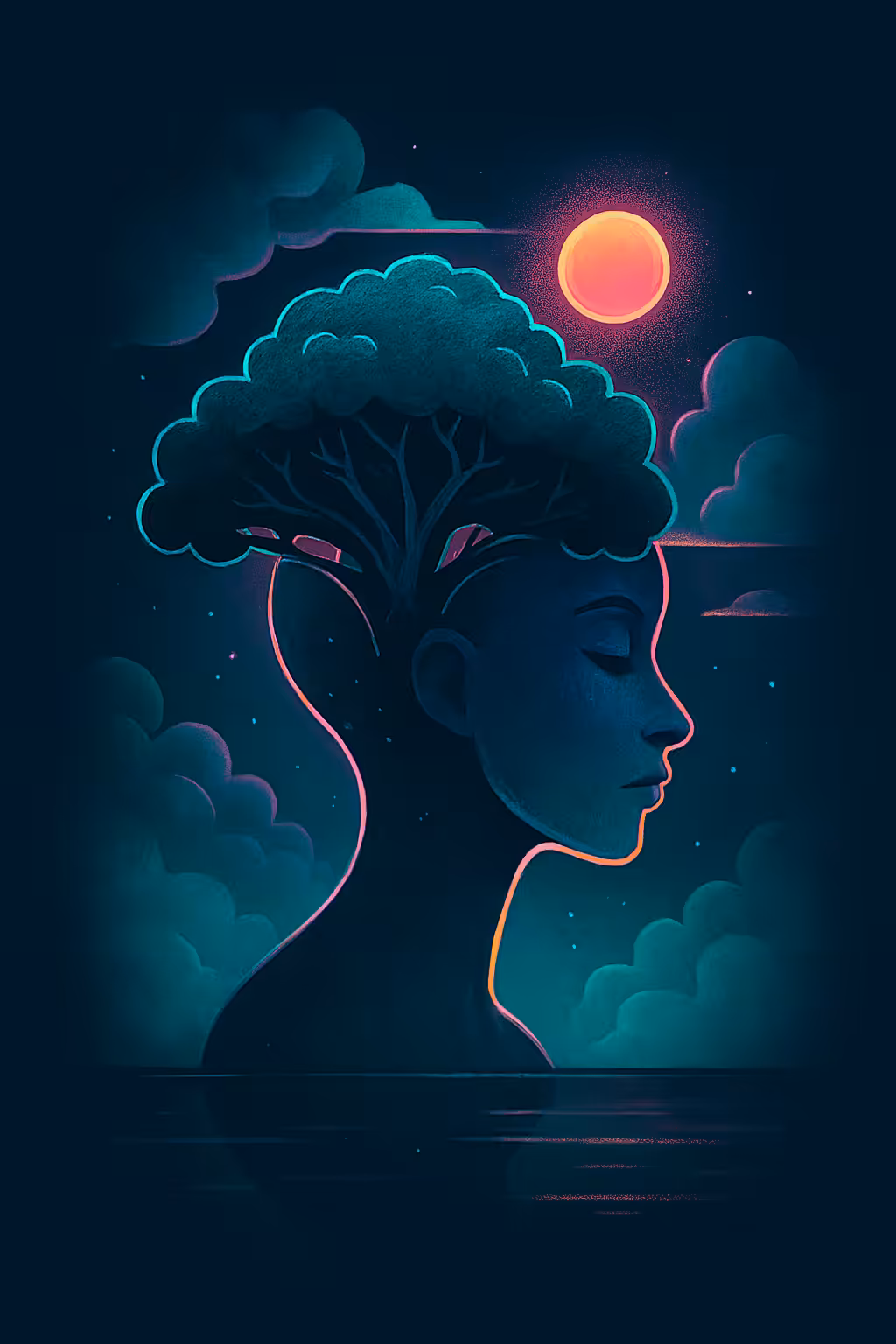 "Mirage of Serenity: The Dream Tree"