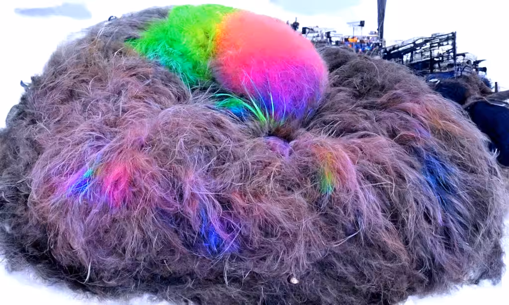 The First Hairball arrives on Earth