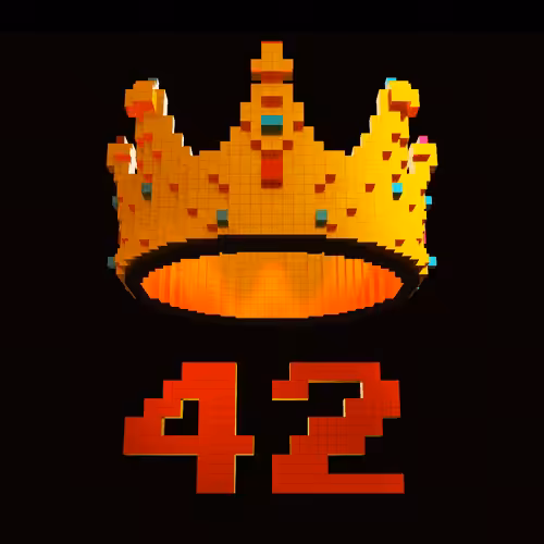The Queen's crown of 42 bastards