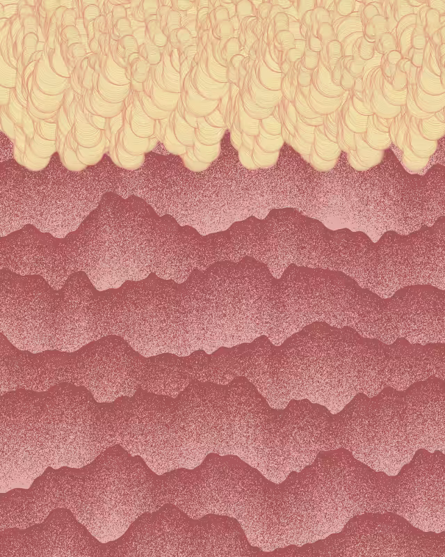Clouds over the Mountains #35