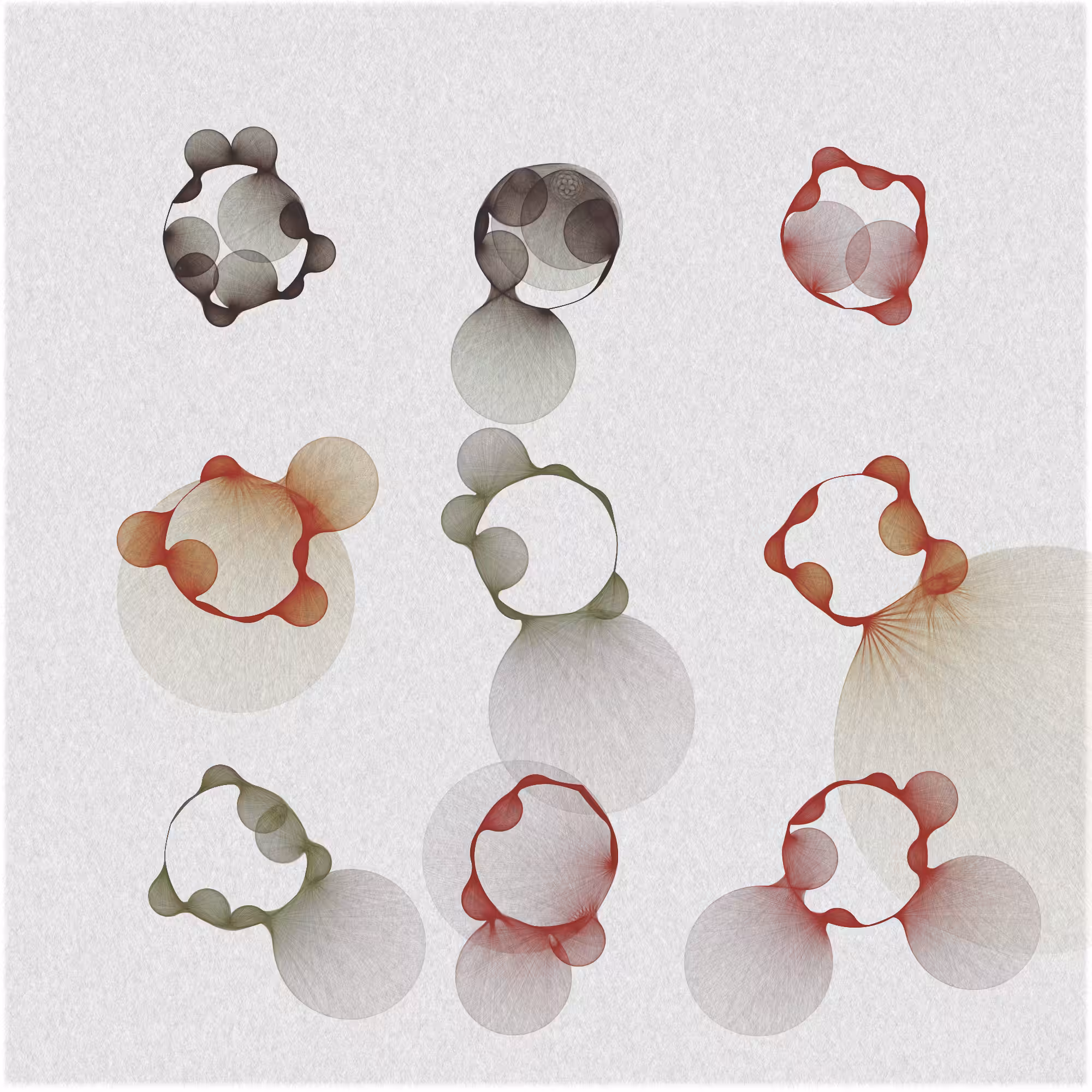 QuadTubes - Abstract Variations #148