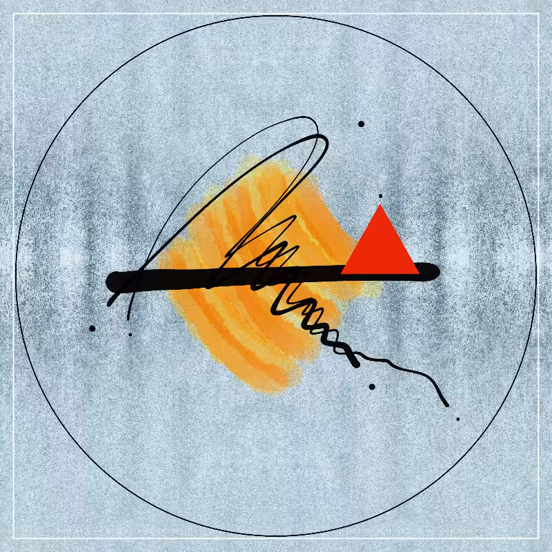 Asemic writing 2023 #7