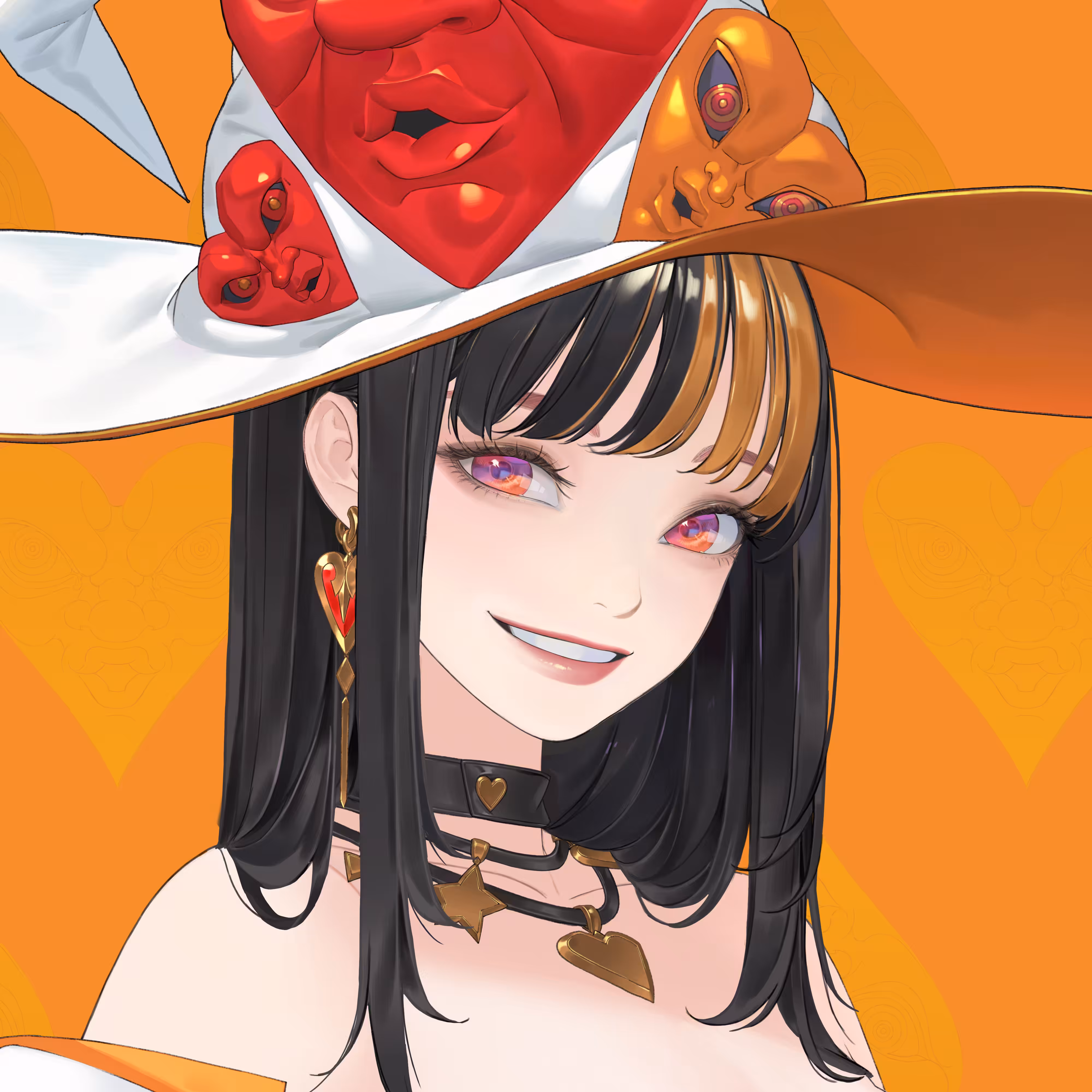 Heart Oni Witch PFP