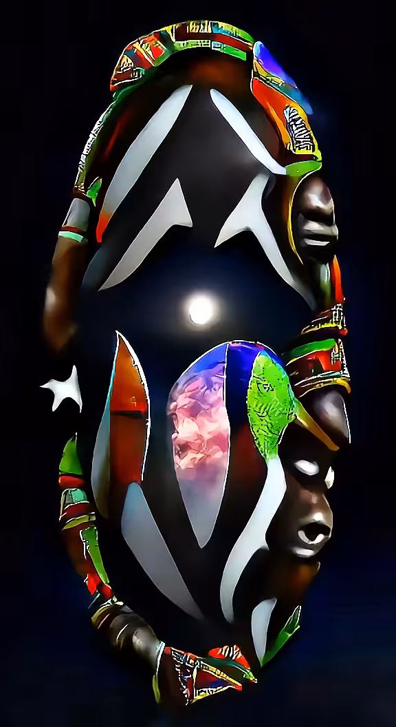 6 Tribal Shields - Aazaad Tribe