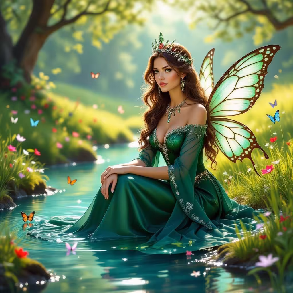 "The Emerald Gem of Imagination"