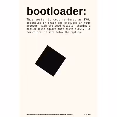 bootloader: selfie #28