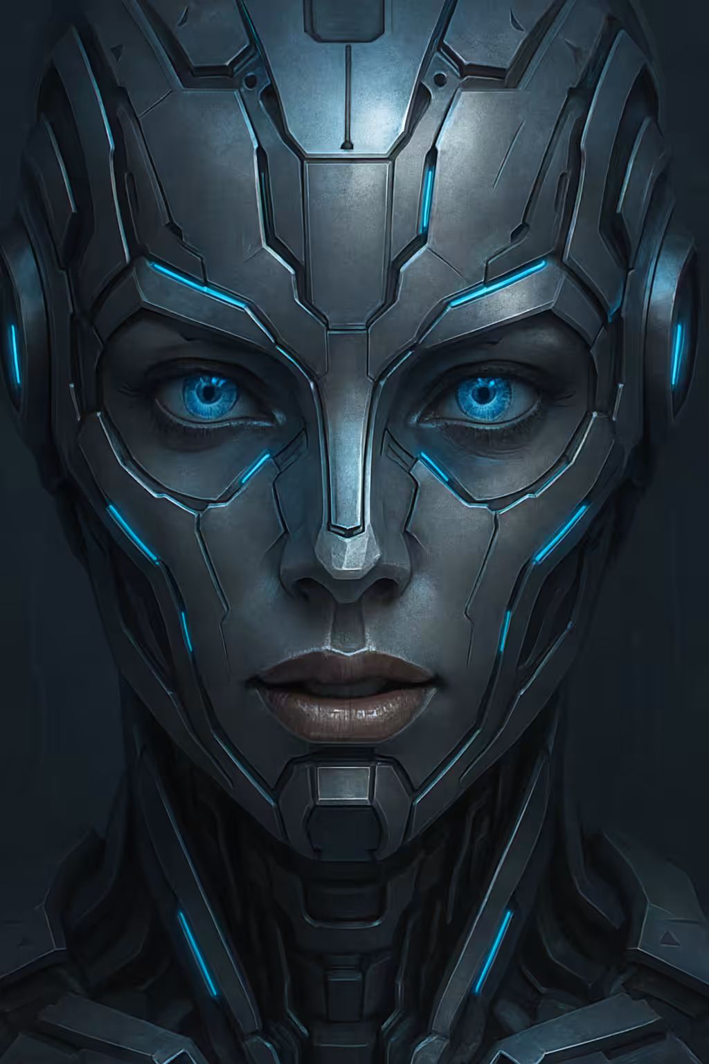 The Sentinel of Blue Circuitry