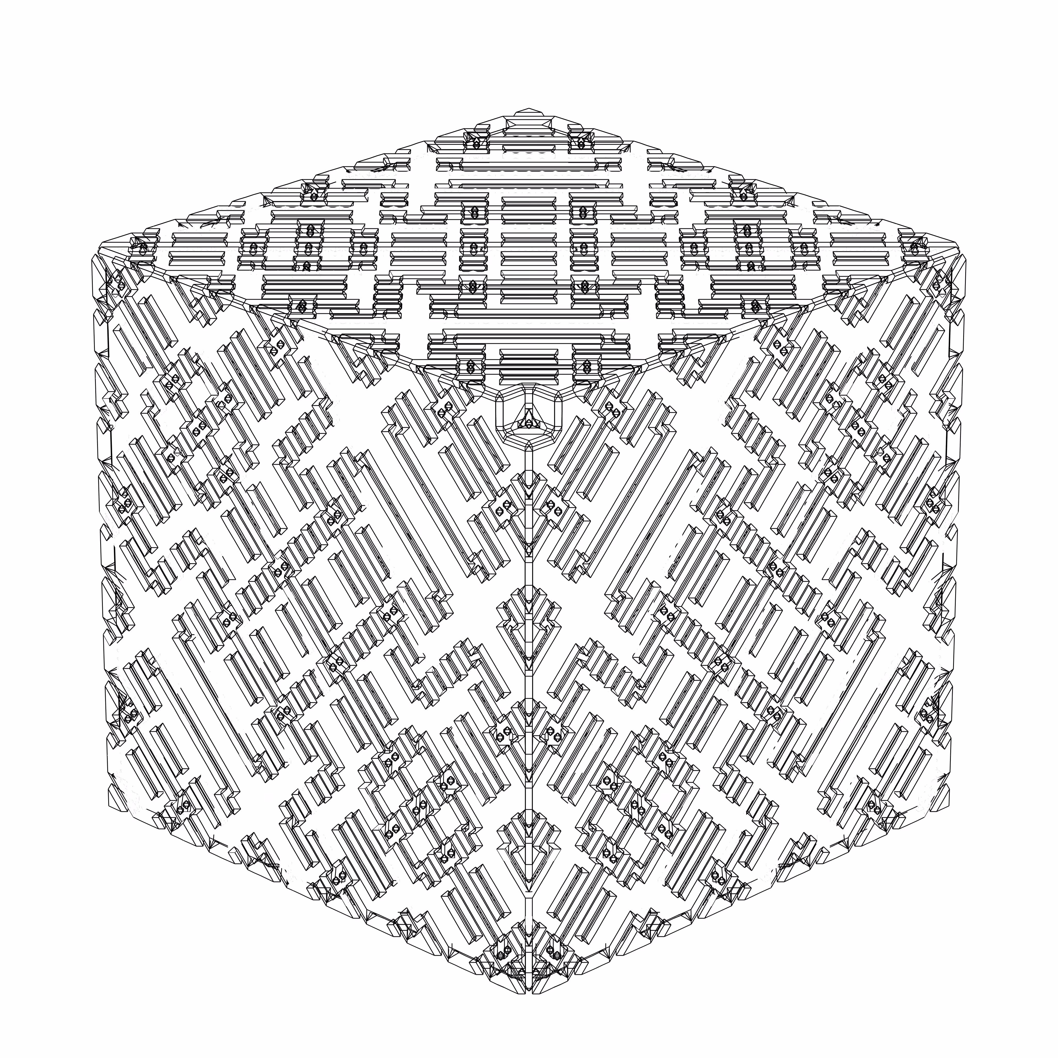 LL21 Alien Art Cube #403