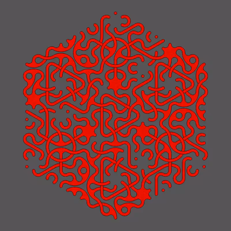 Threefold Symmetry - Dark Variations #32