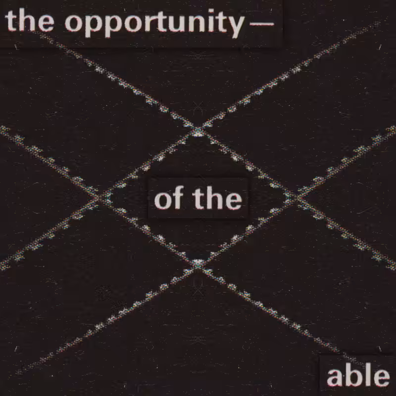 the opportunity-
