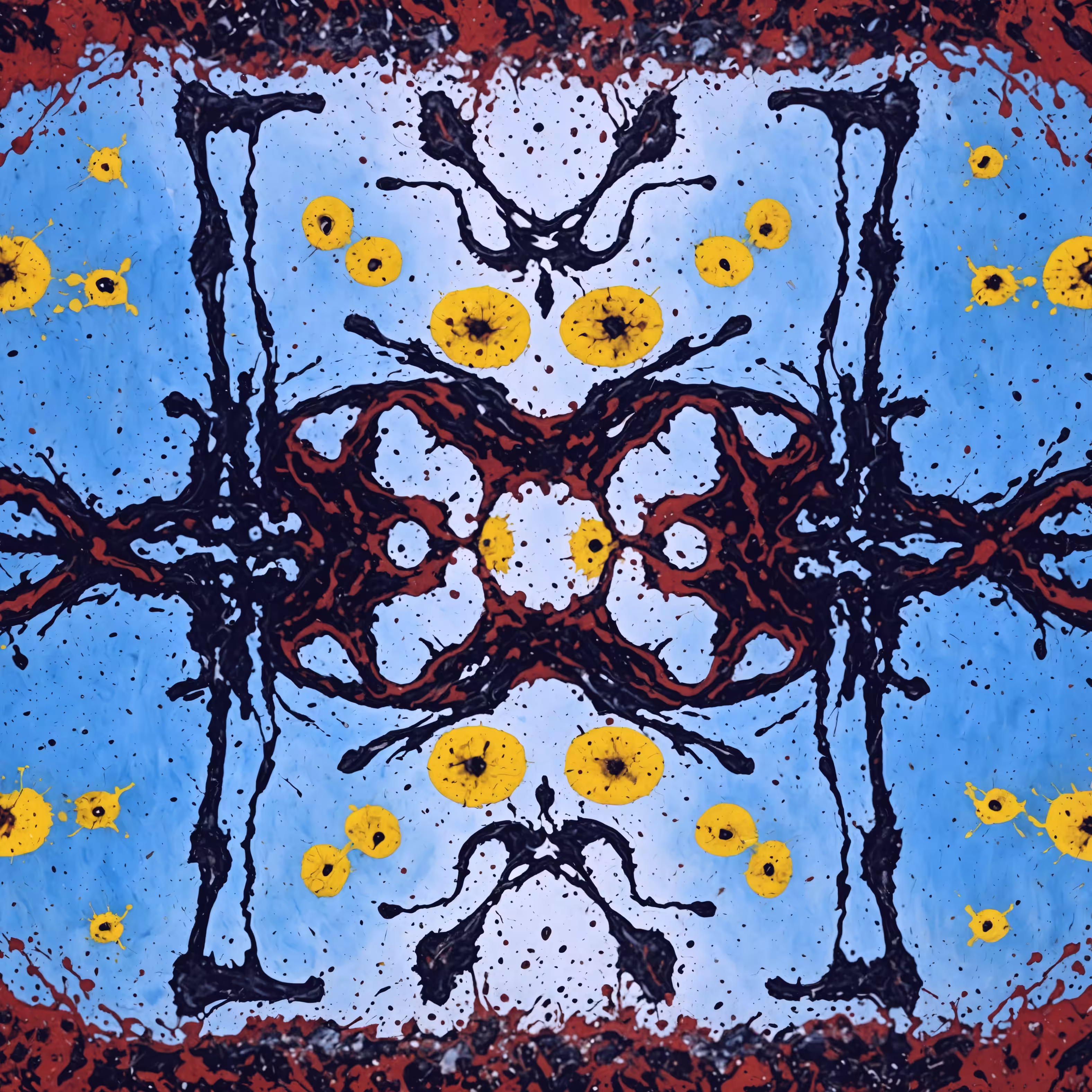 Beautiful Etherial Urine Fecal Bloody Guts 8K By Jackson Pollock, Mark Rothko, Van Gogh