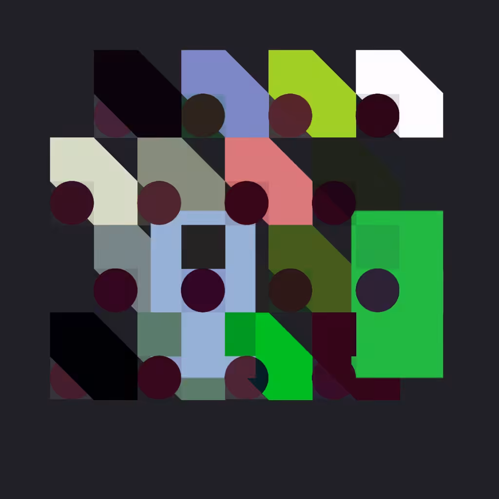 Color Stomping Grid #18