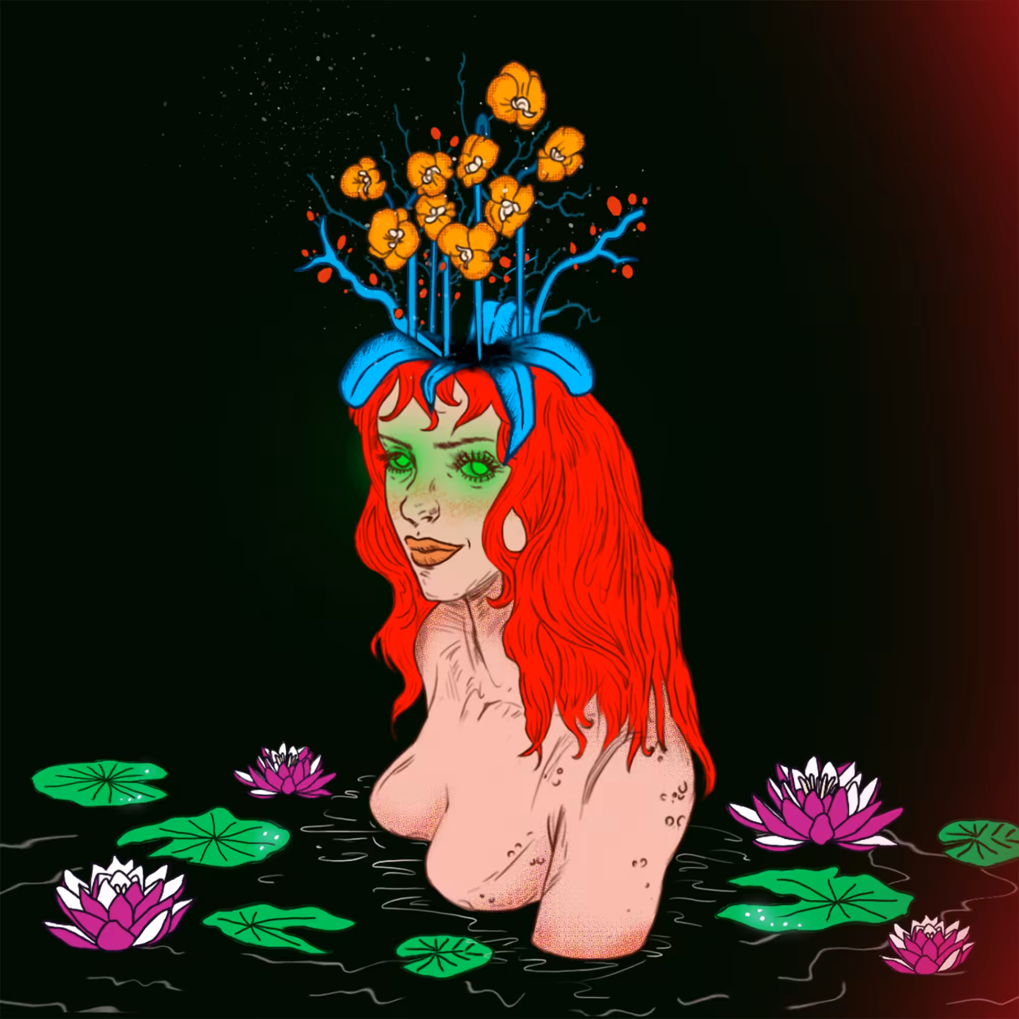 Woman In The Forest