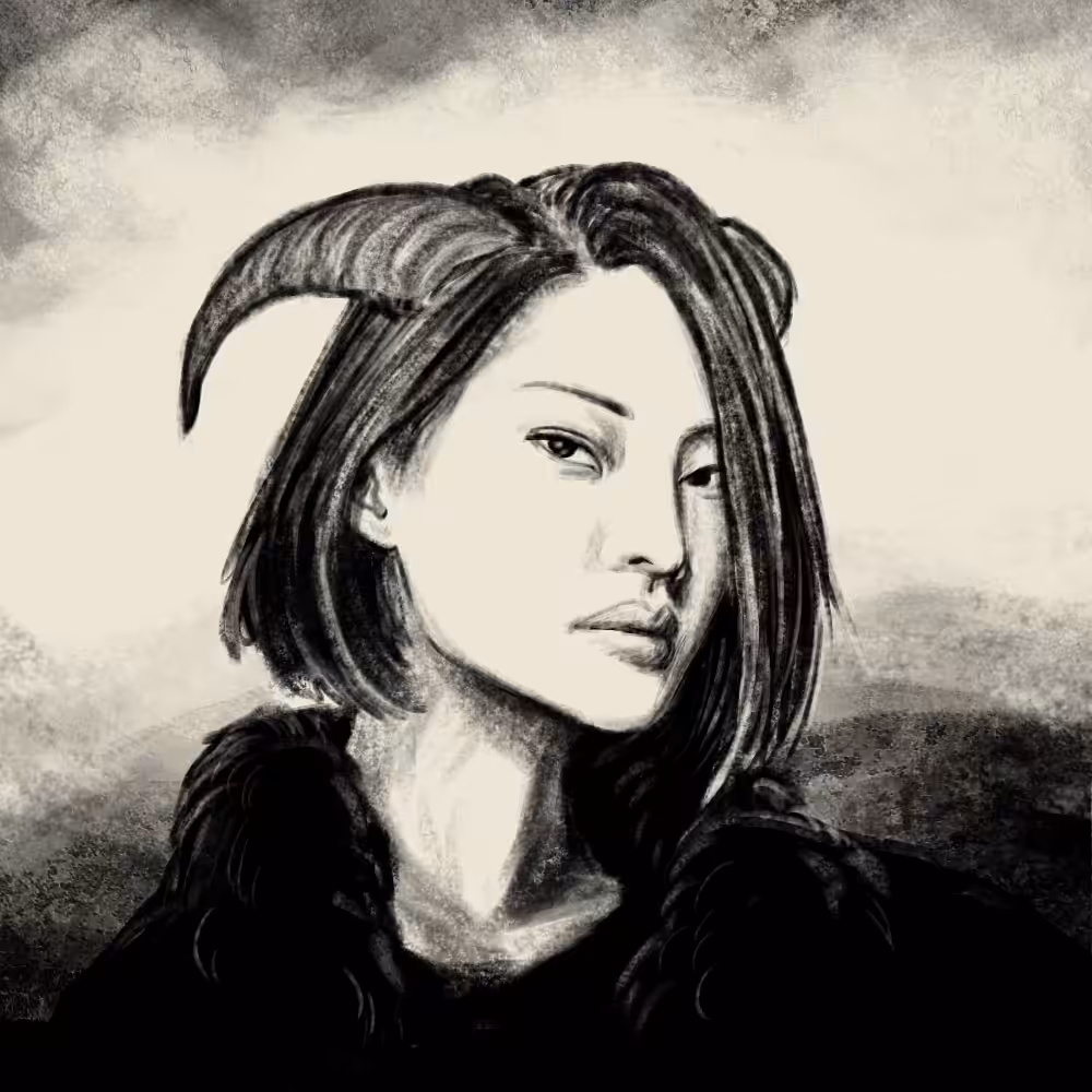 Faun portrait #1