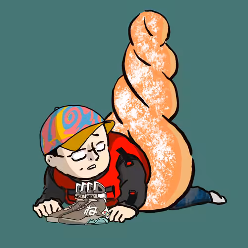 Wearable DONUTS: Daily life in donuts #058 Feb.28