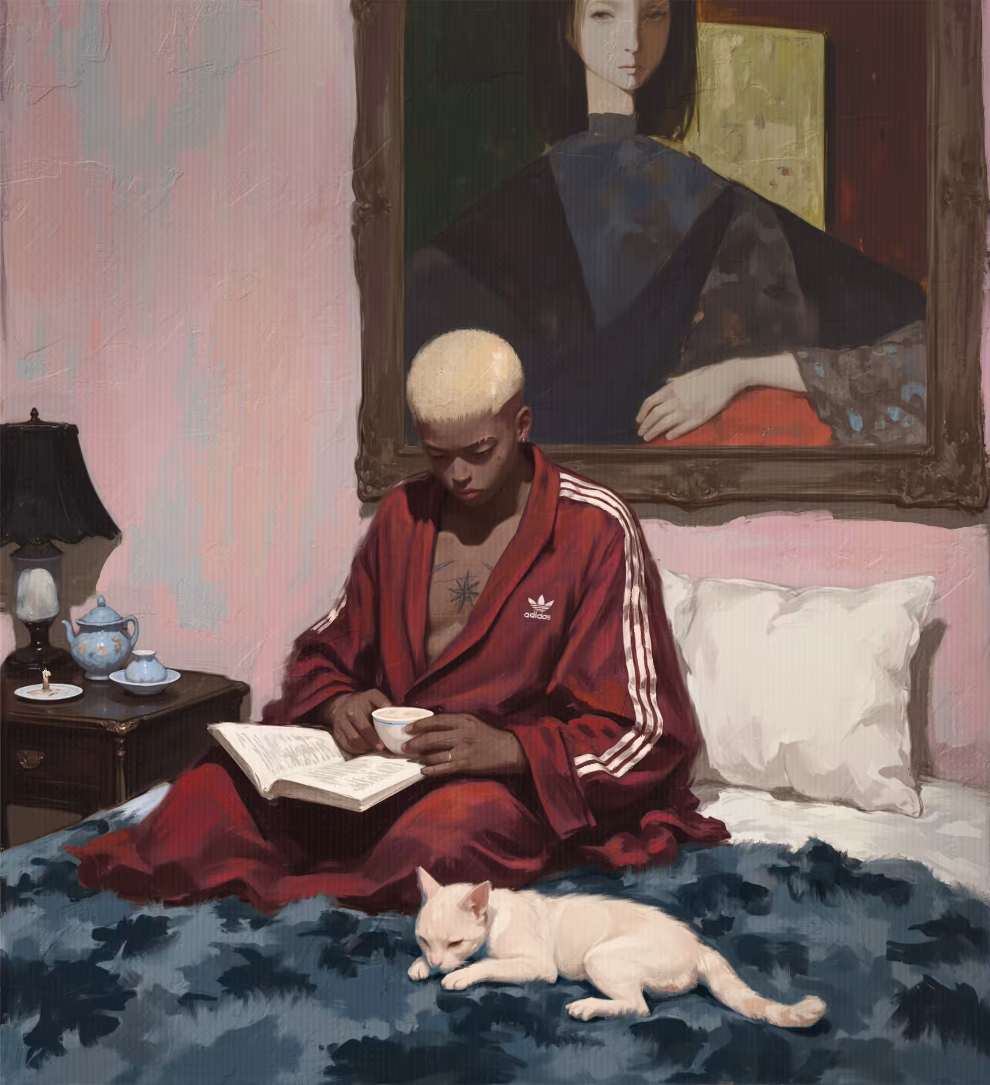 The pink room reader