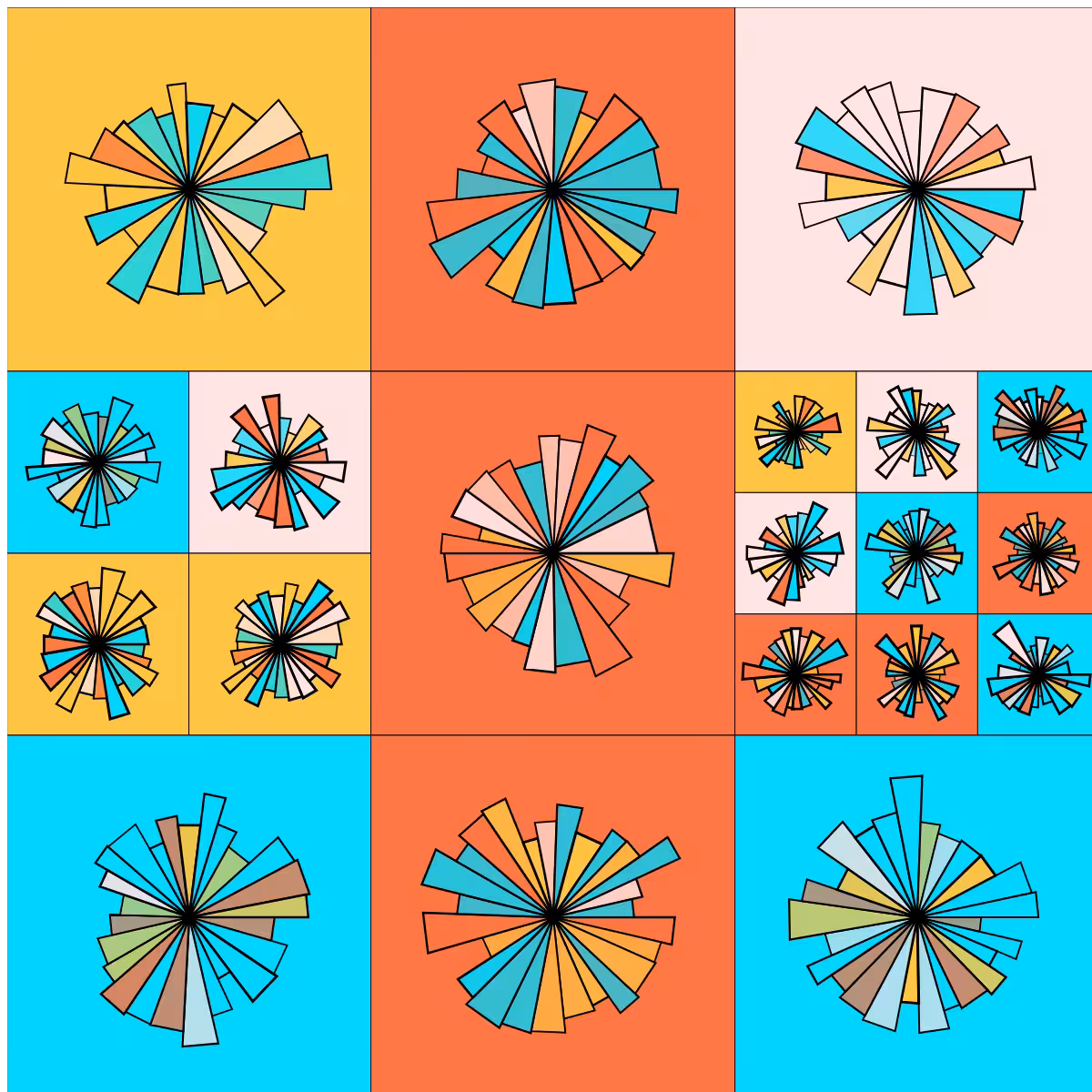 Dancing triangles #25