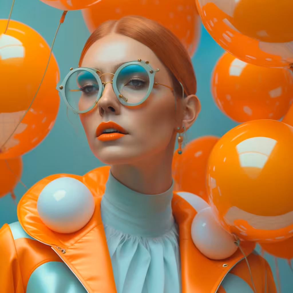 turquoise lollipop