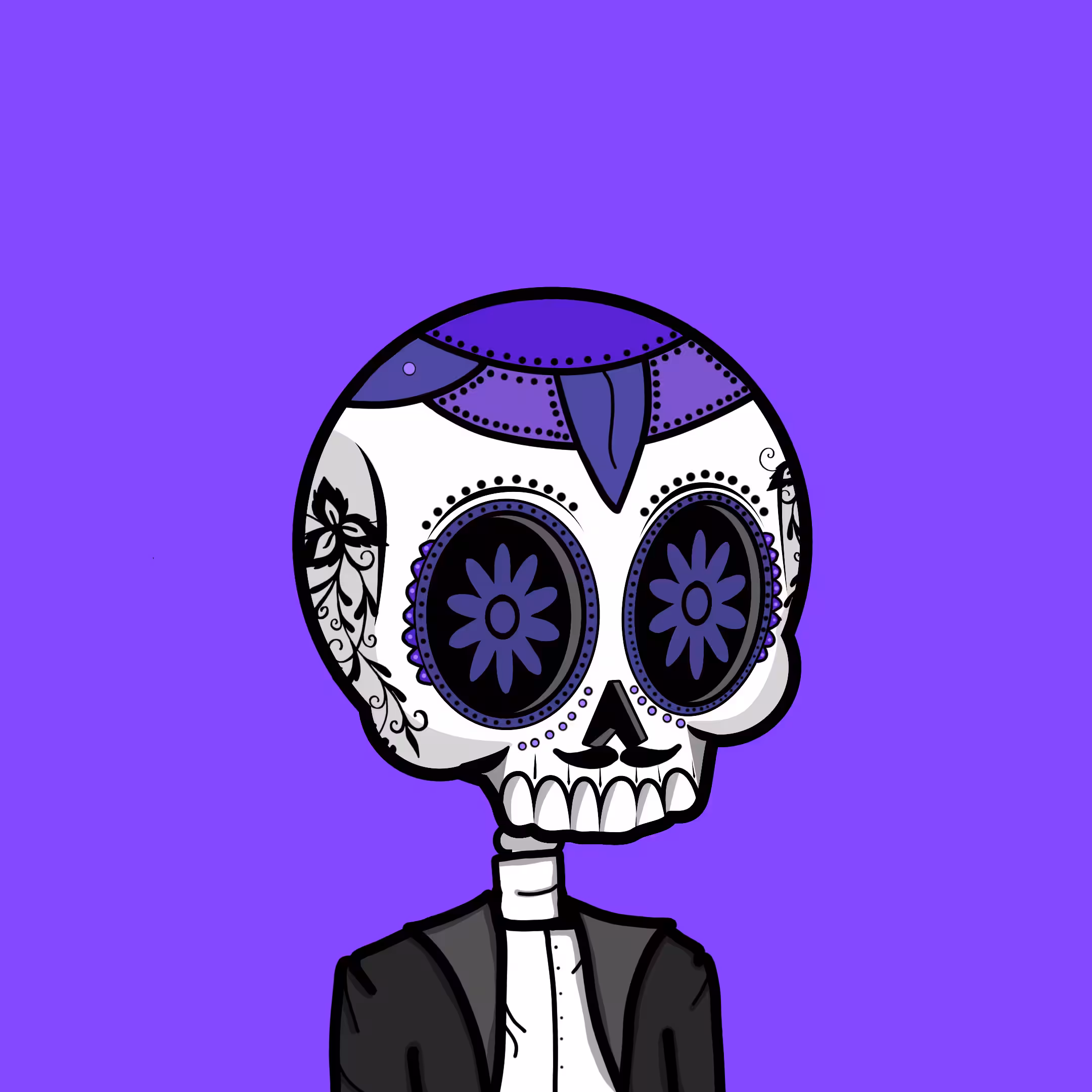 Edgar The Skeleton - Calavera #112