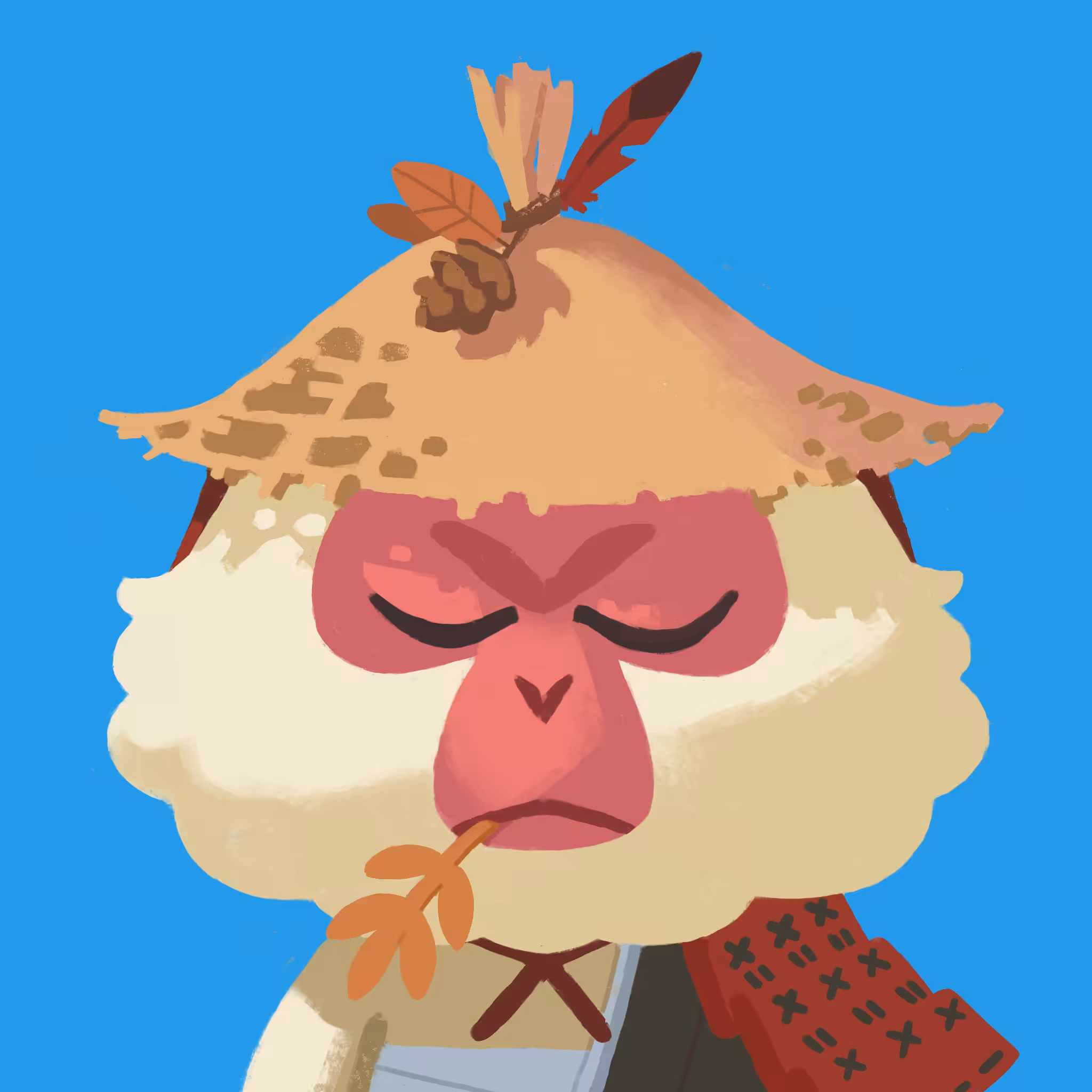 Wandering Snow Monkey