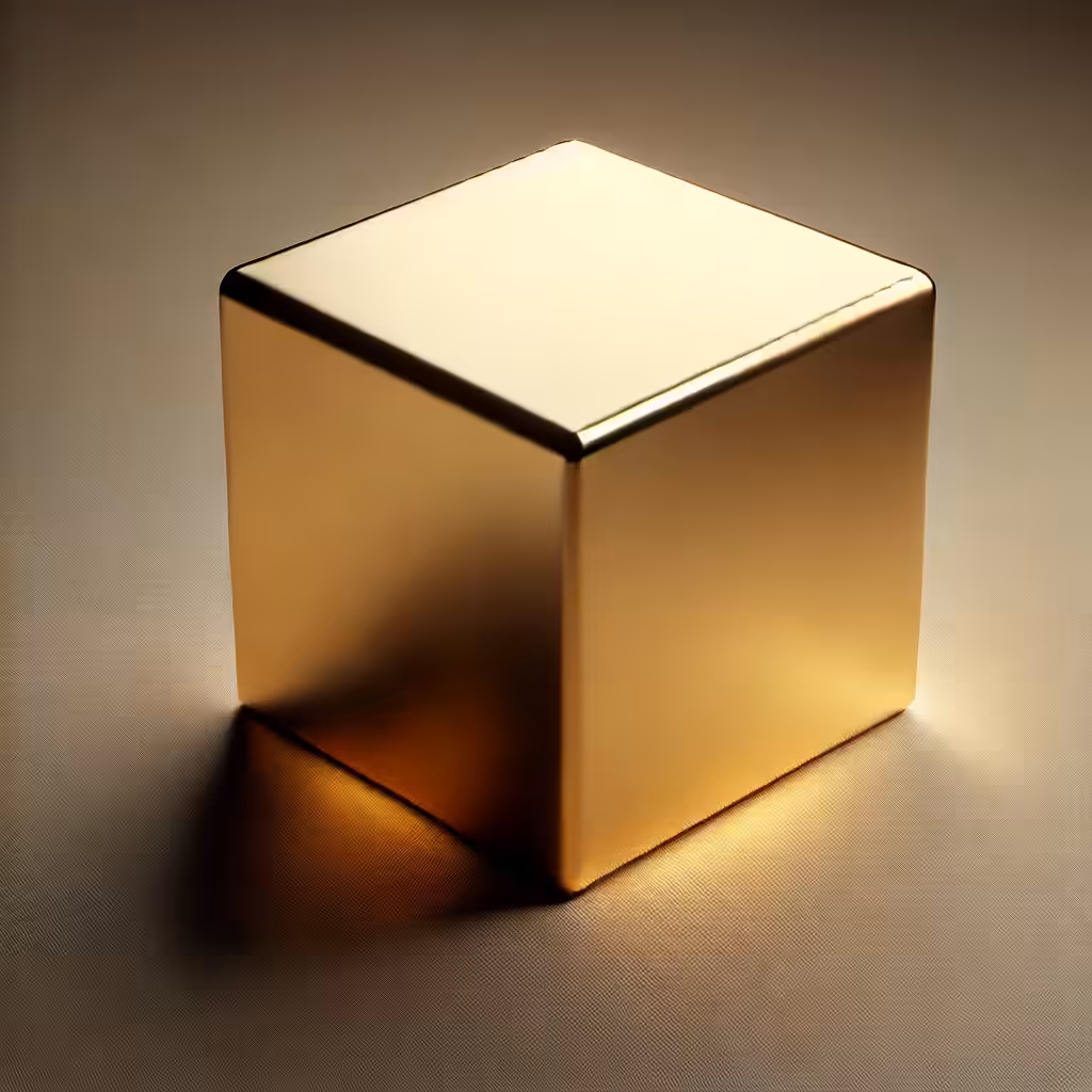 Ai Metals: Gold Cube