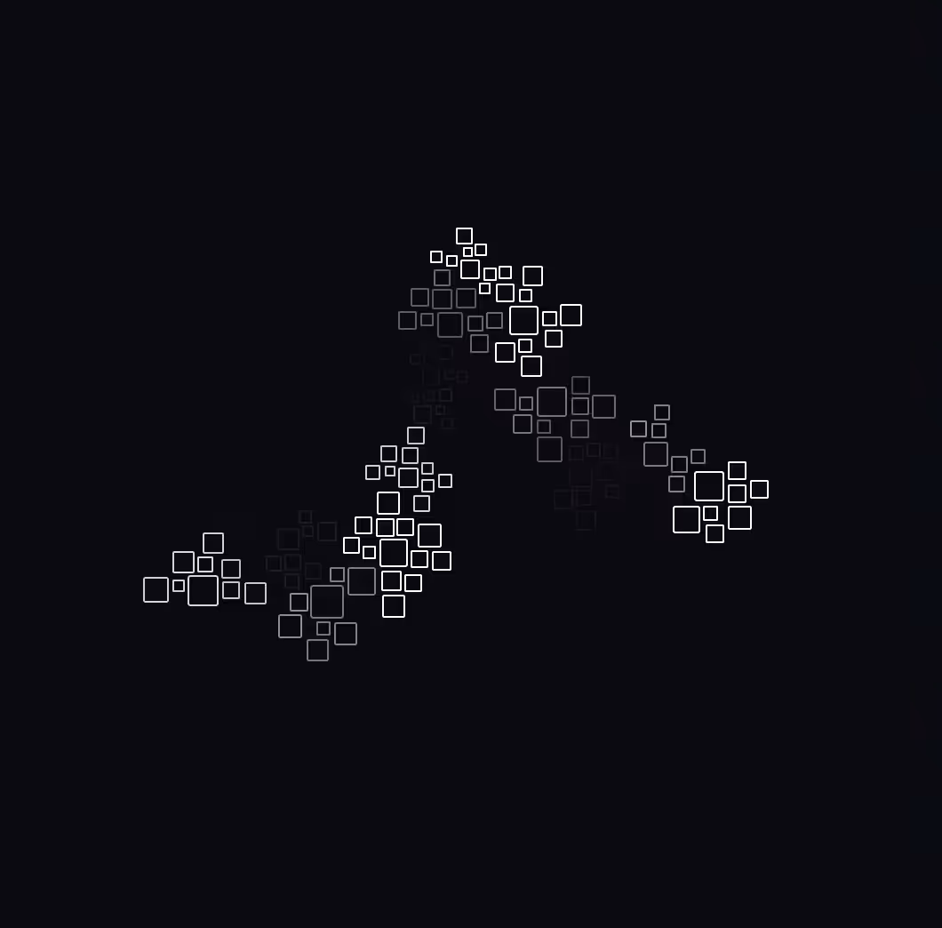 Grayscale Moza Squiggle