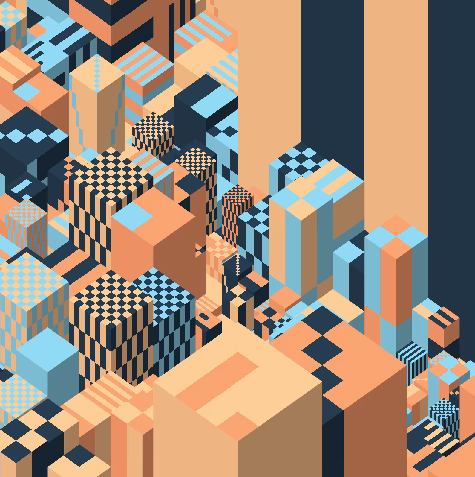 Striped City #6