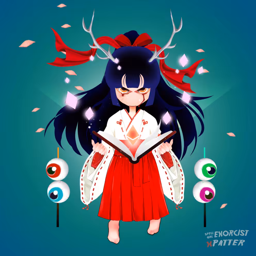 Tryzero X Patter : spell girl MIKO